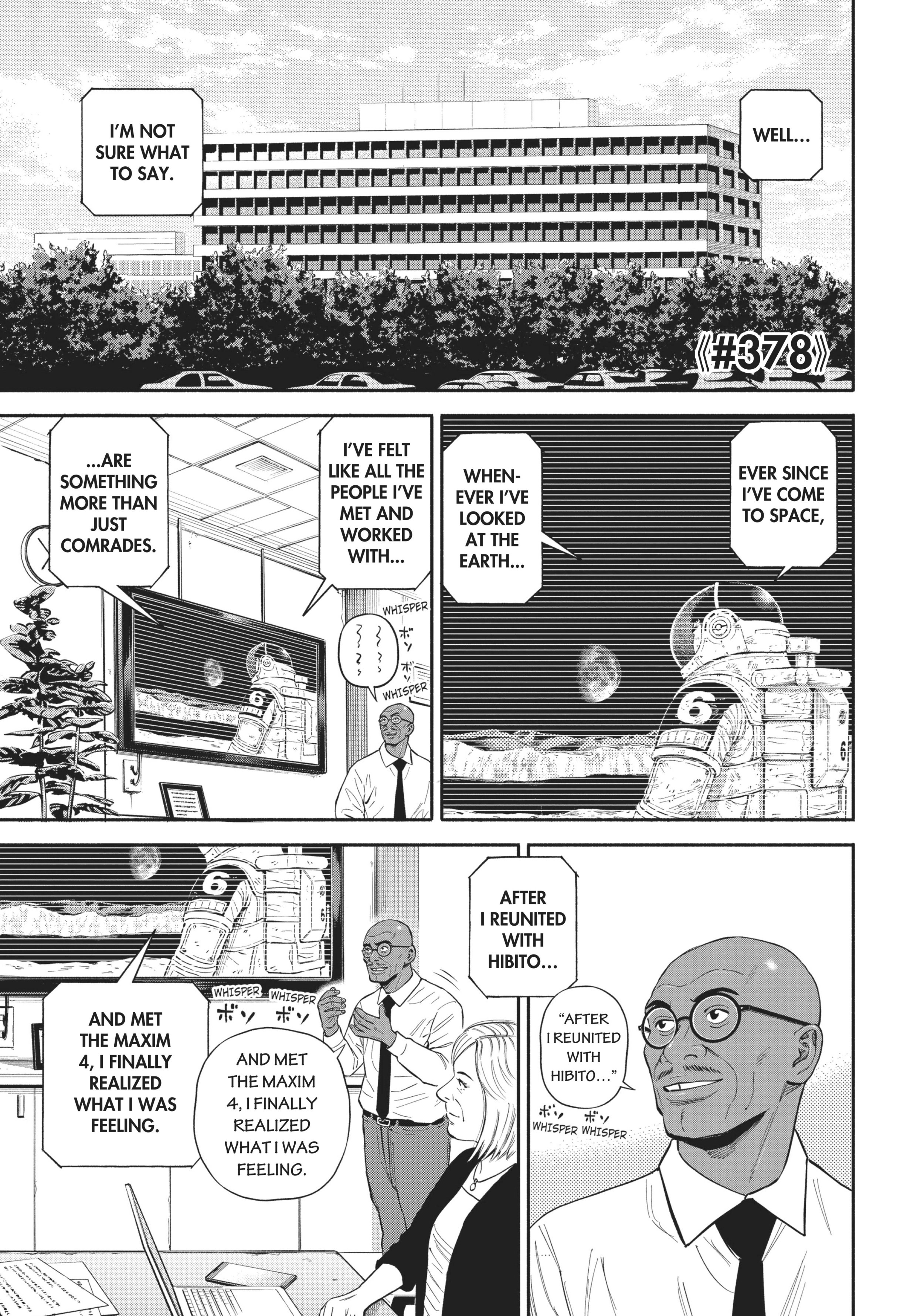 Uchuu Kyoudai - Digital Colored Comics Chapter 378 page 1 - 