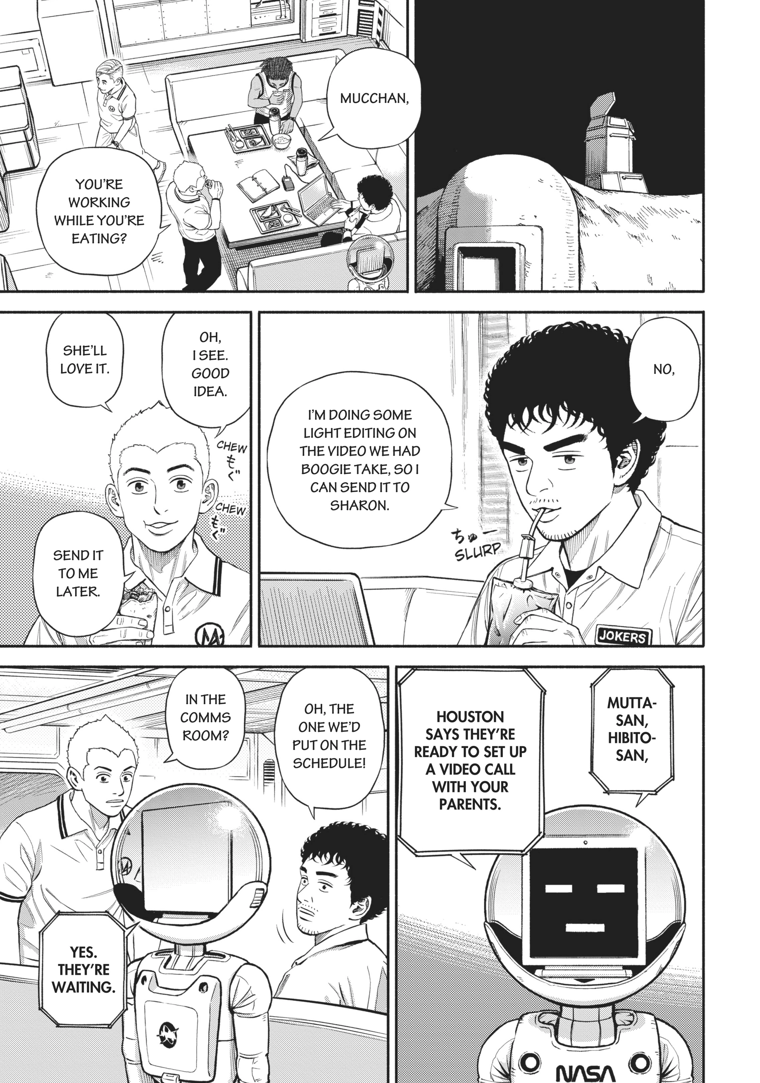 Uchuu Kyoudai - Digital Colored Comics Chapter 378 page 19 - 