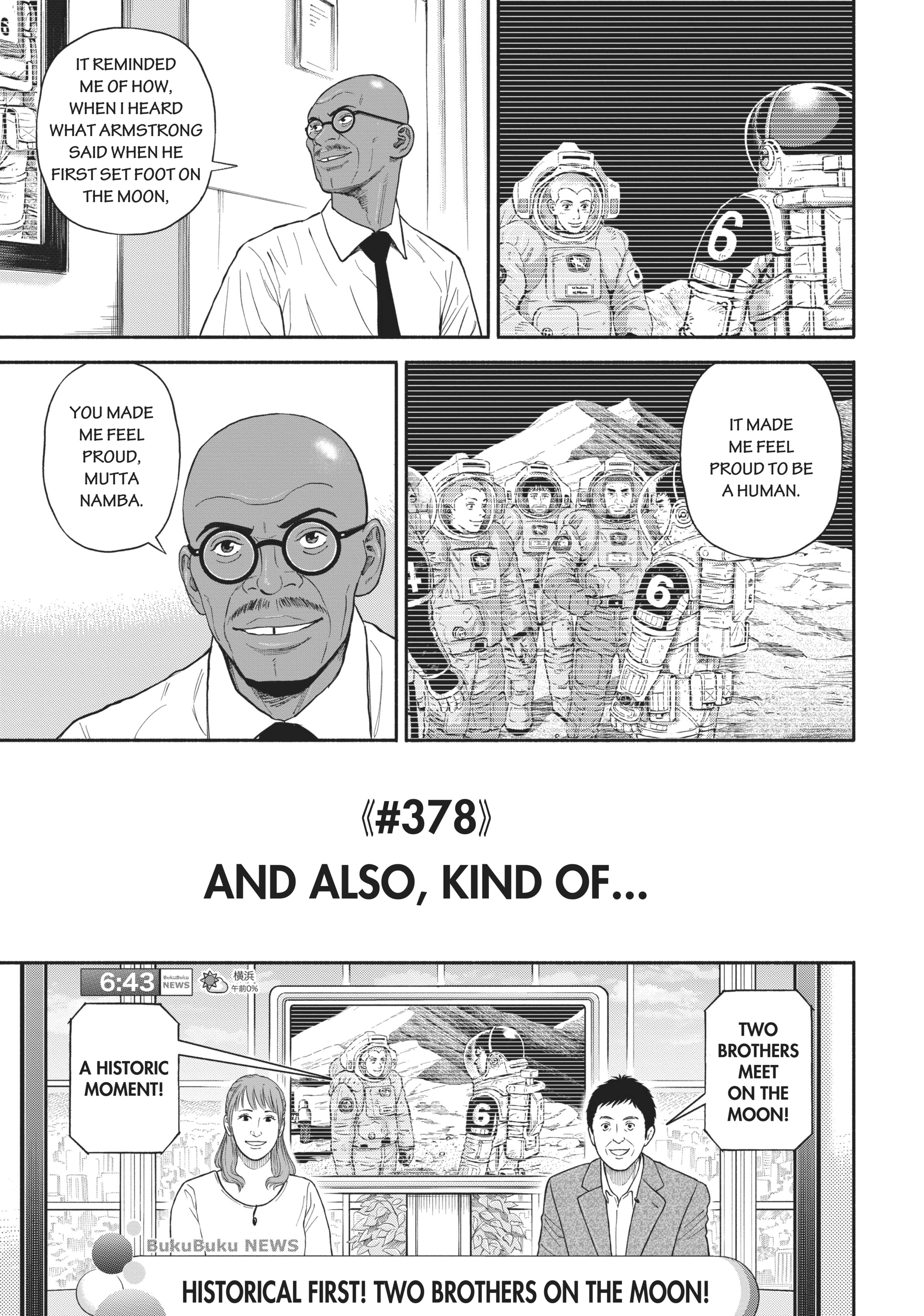 Uchuu Kyoudai - Digital Colored Comics Chapter 378 page 3 - 