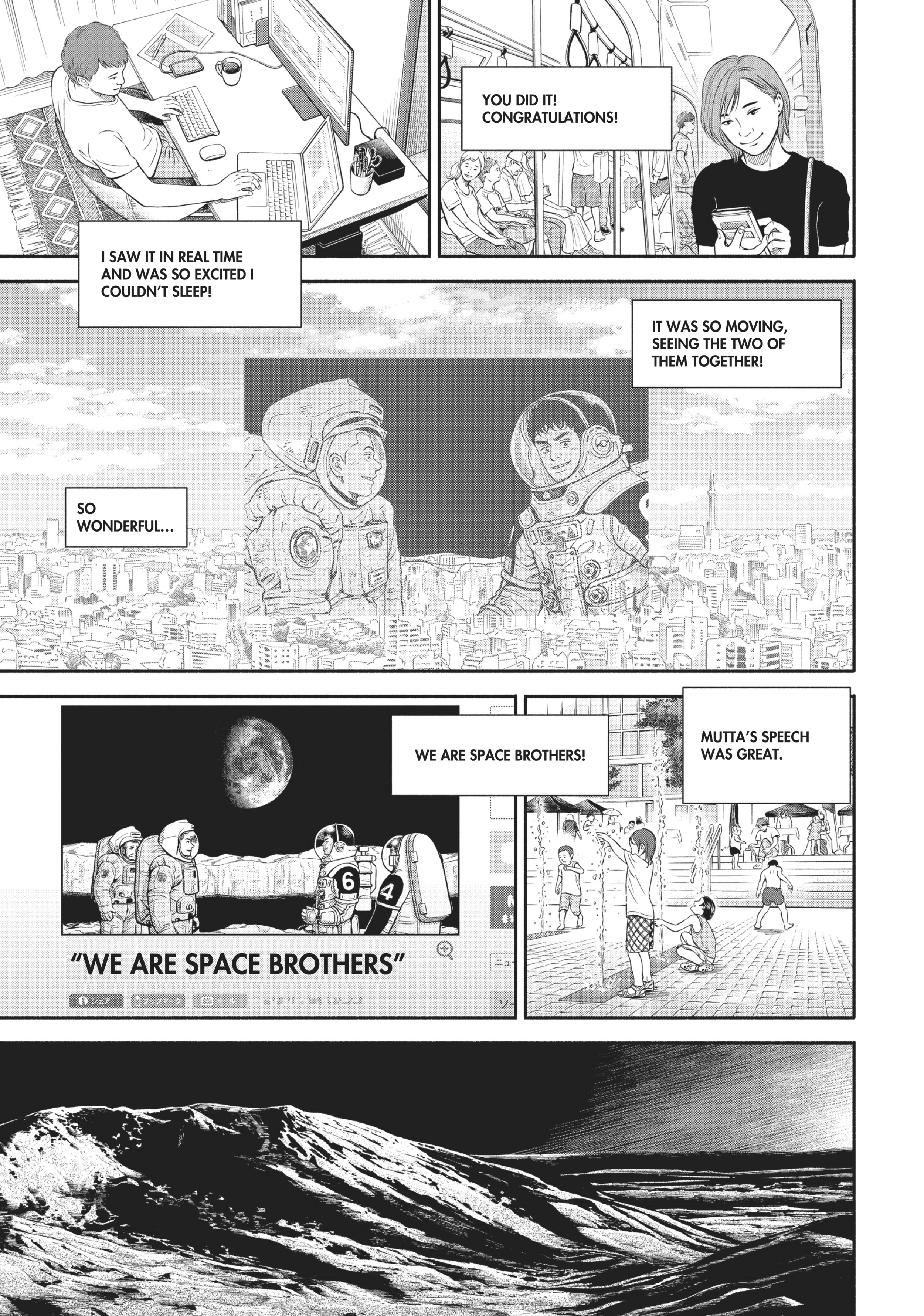 Uchuu Kyoudai - Digital Colored Comics Chapter 378 page 5 - 