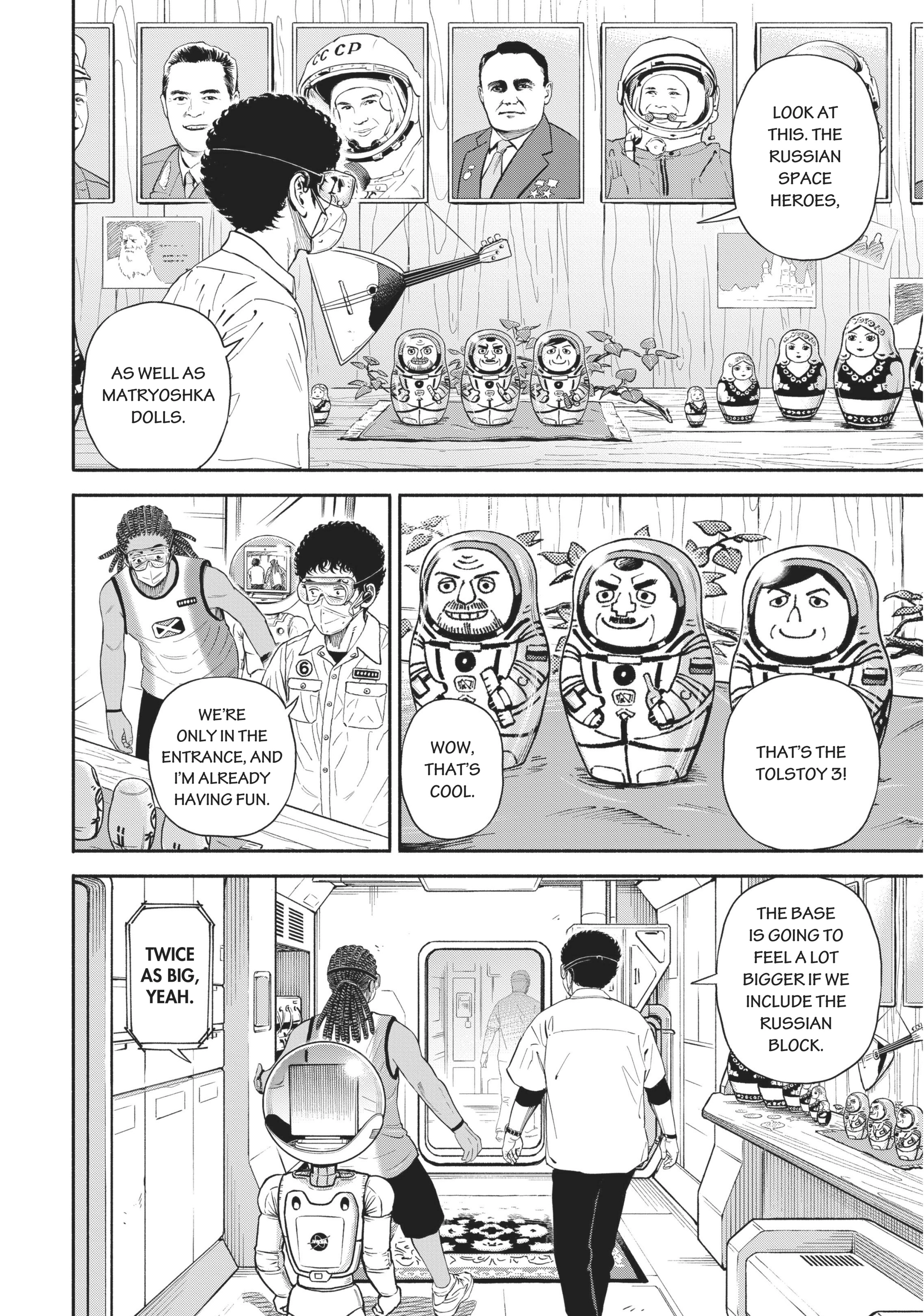 Uchuu Kyoudai - Digital Colored Comics Chapter 378 page 10 - 