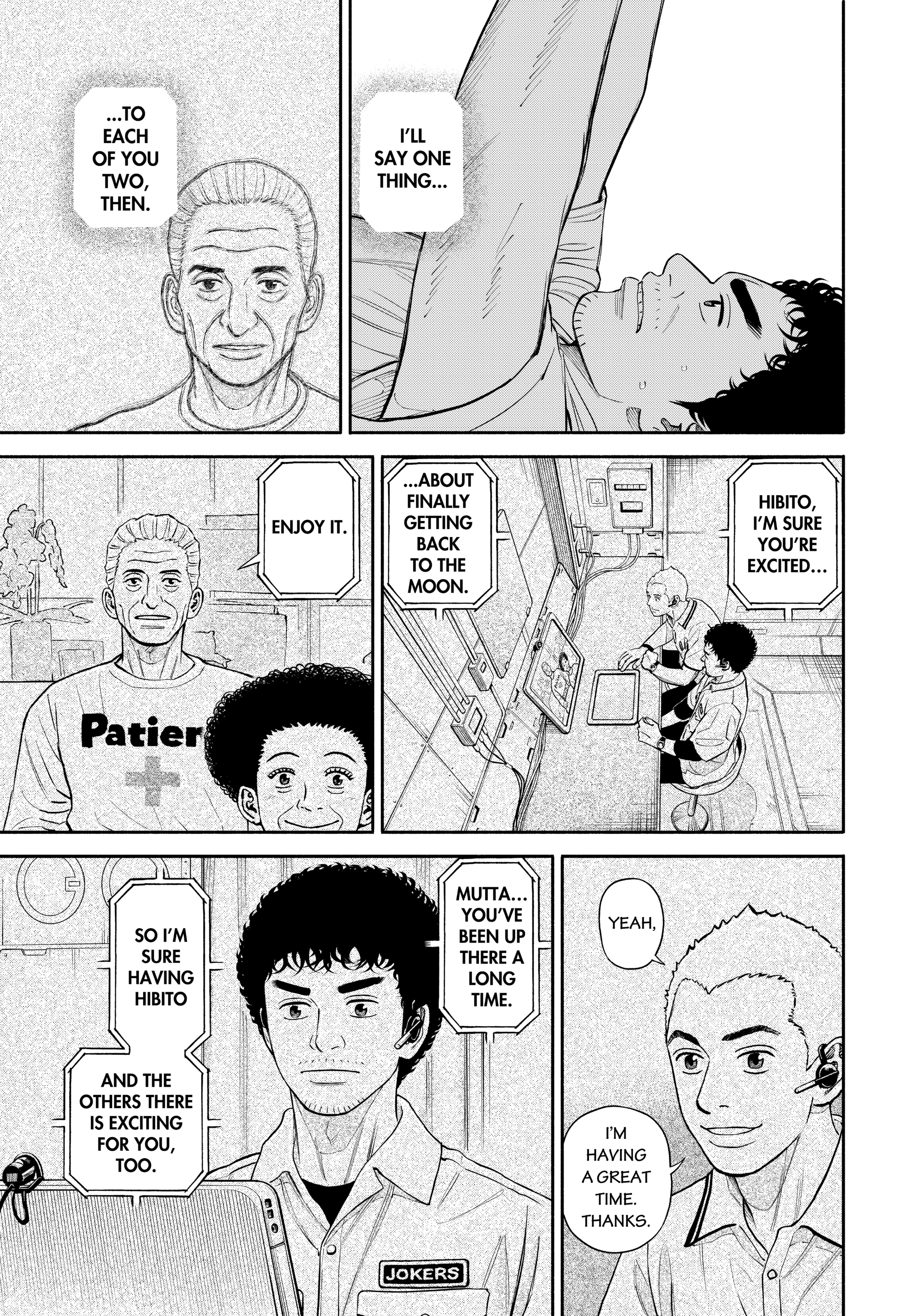 Uchuu Kyoudai - Digital Colored Comics Chapter 379 page 18 - 