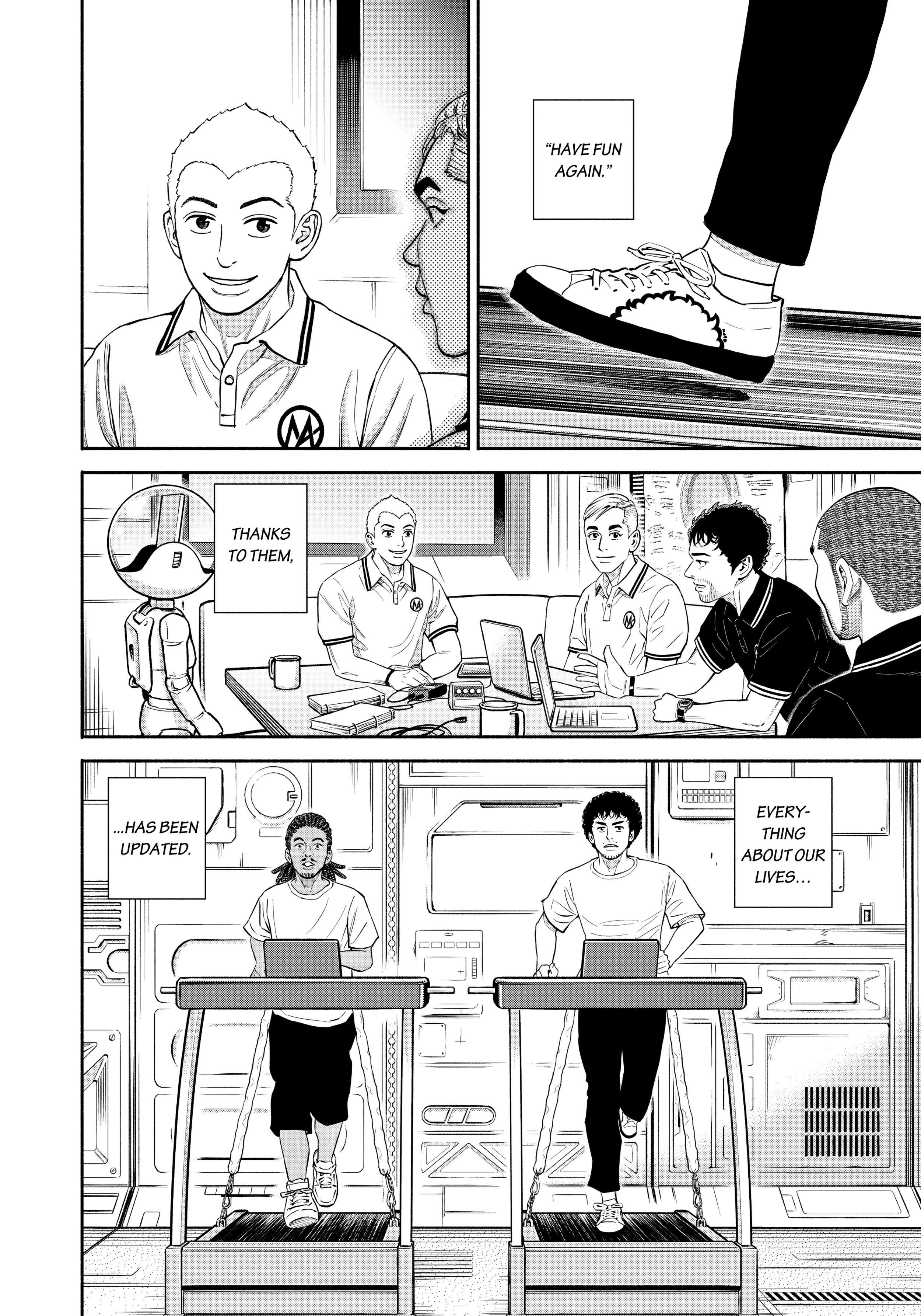 Uchuu Kyoudai - Digital Colored Comics Chapter 379 page 21 - 