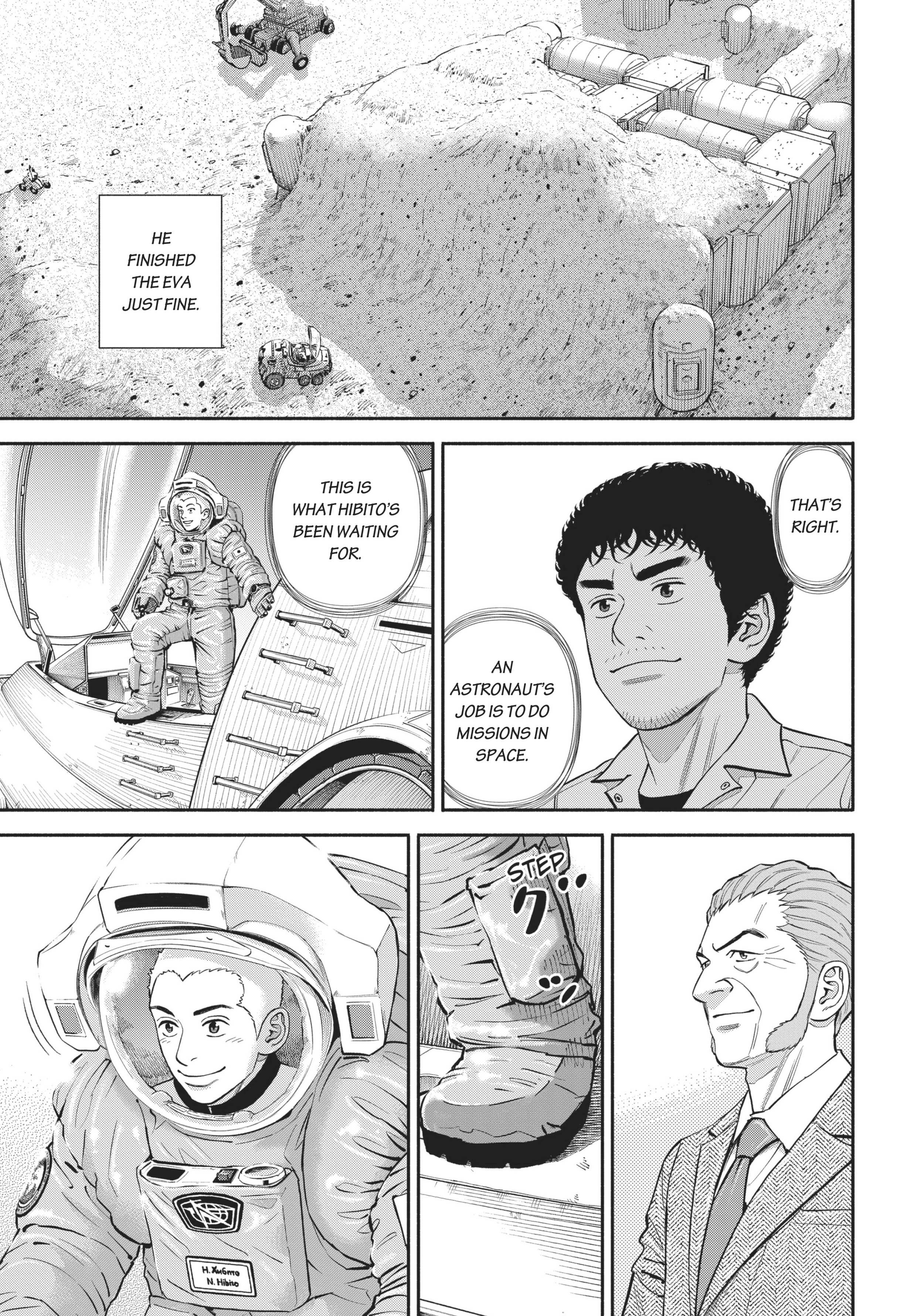 Uchuu Kyoudai - Digital Colored Comics Chapter 380 page 19 - 