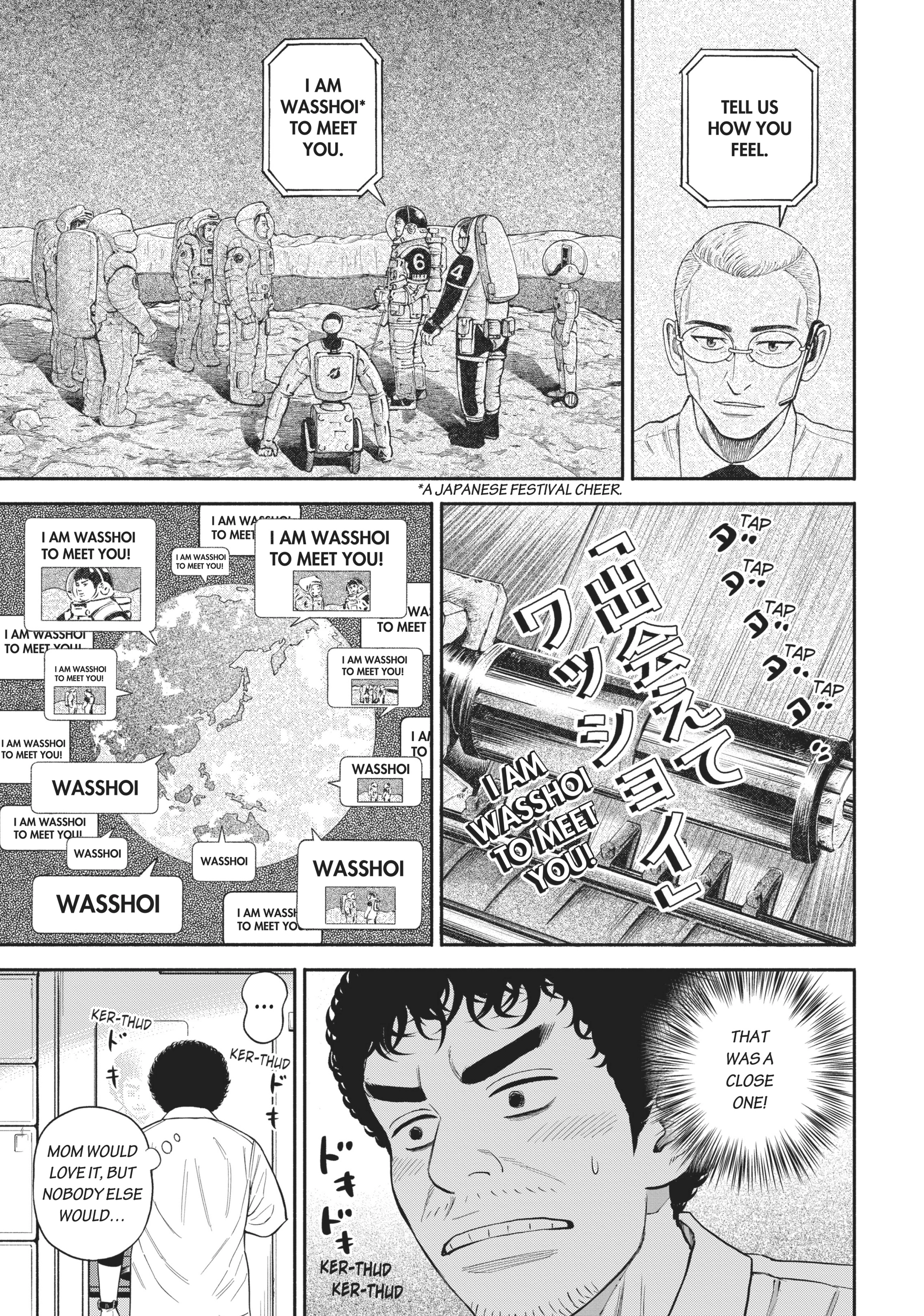 Uchuu Kyoudai - Digital Colored Comics Chapter 380 page 3 - 