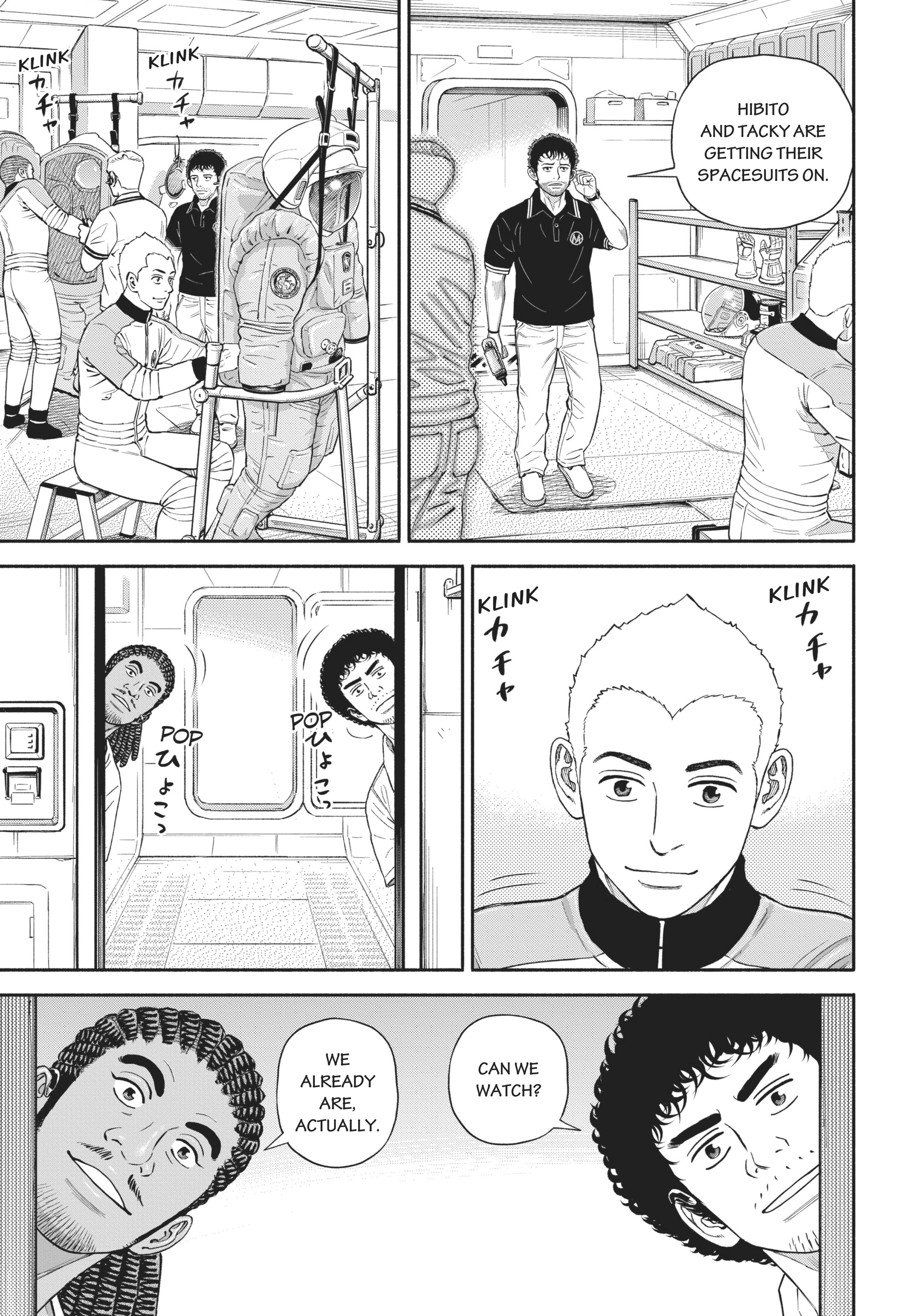 Uchuu Kyoudai - Digital Colored Comics Chapter 380 page 5 - 