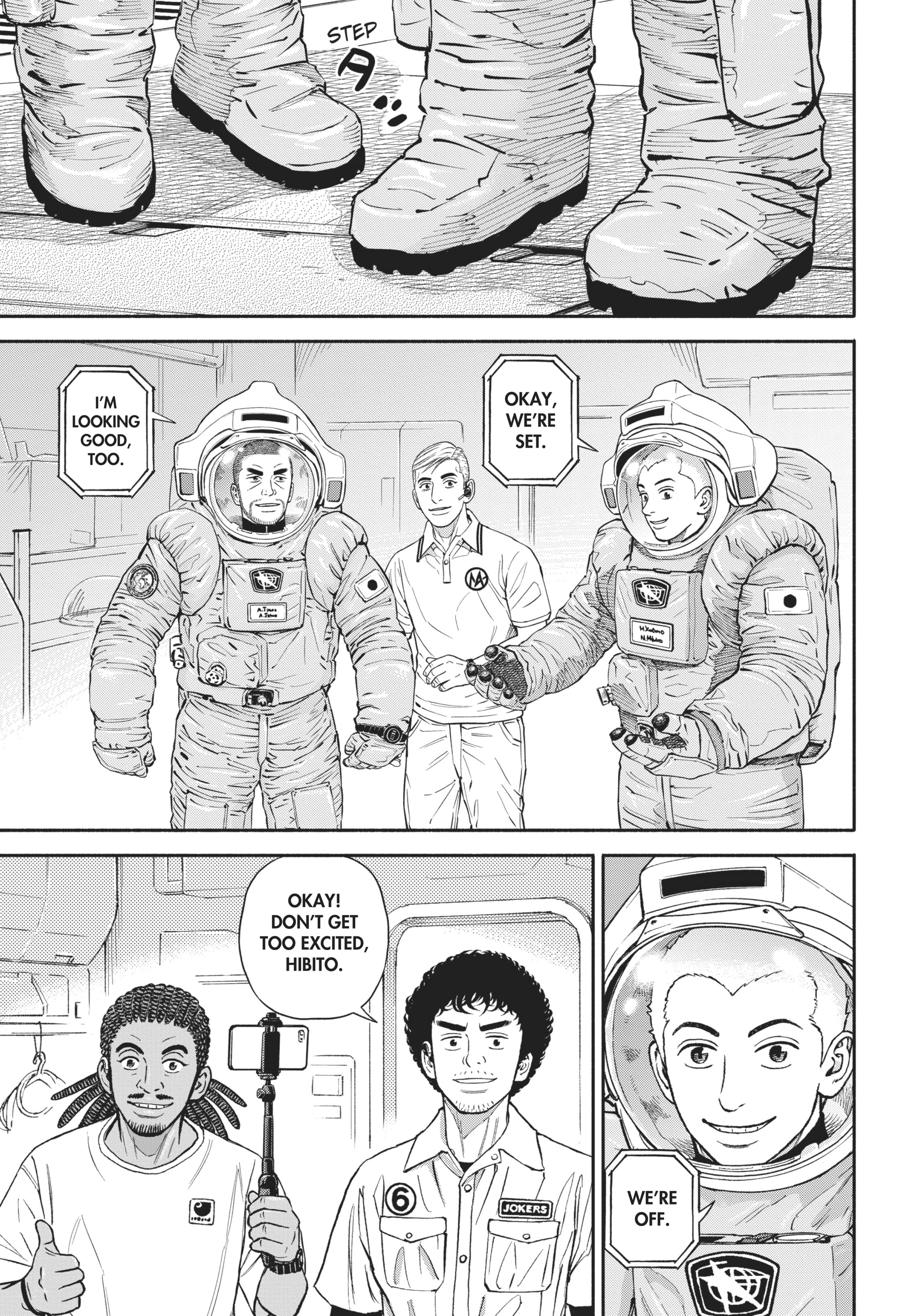 Uchuu Kyoudai - Digital Colored Comics Chapter 380 page 7 - 