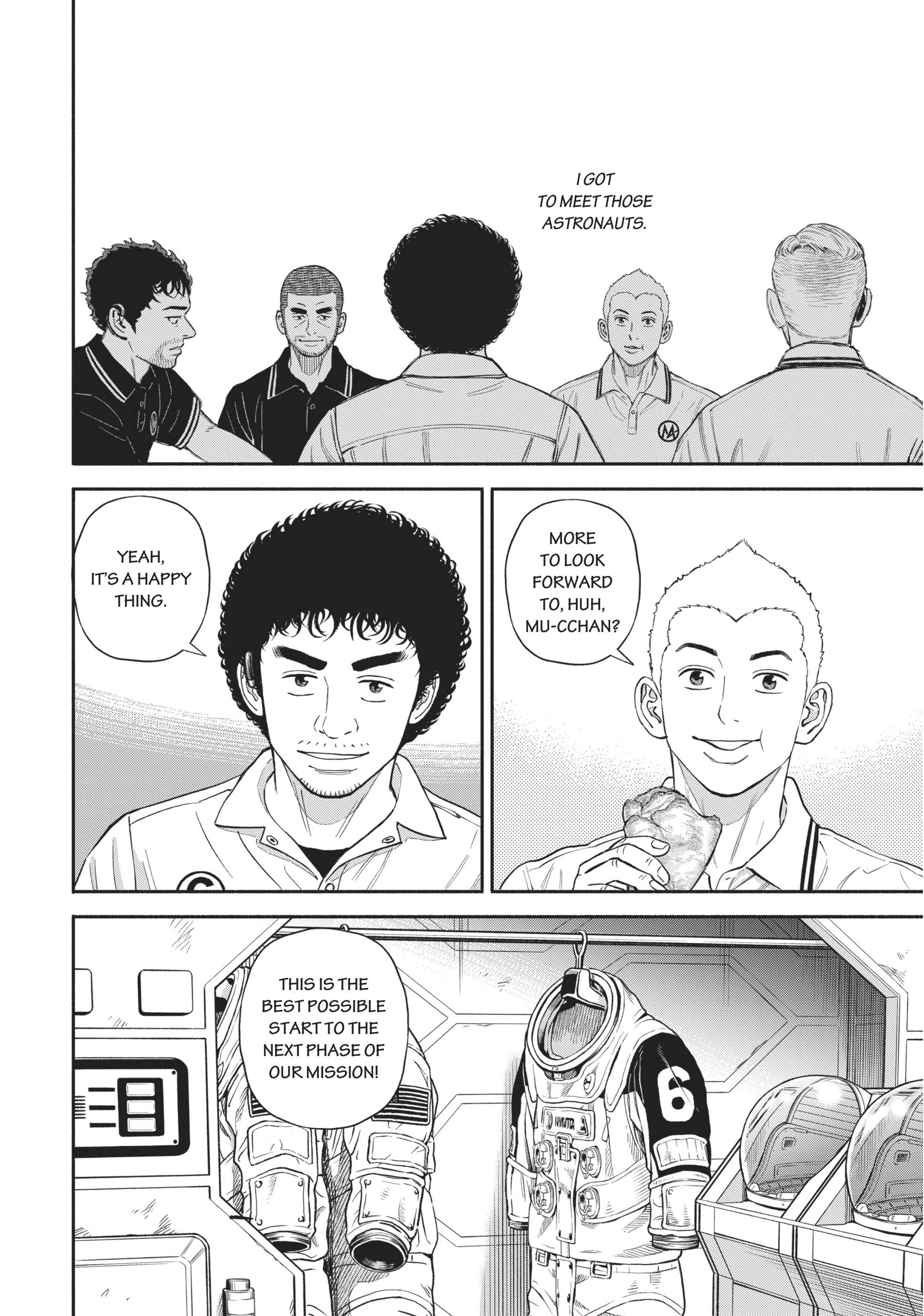 Uchuu Kyoudai - Digital Colored Comics Chapter 381 page 12 - 