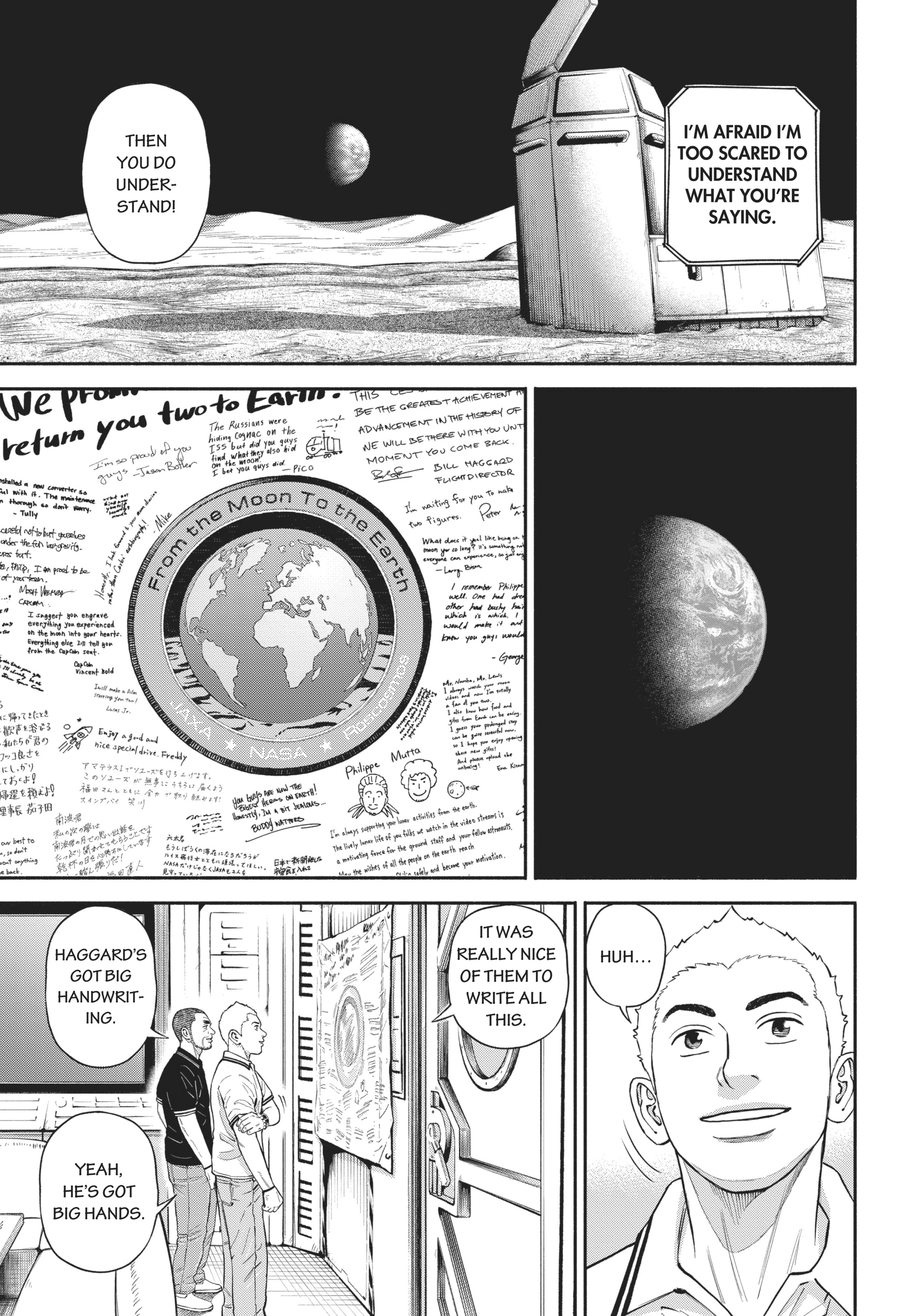 Uchuu Kyoudai - Digital Colored Comics Chapter 381 page 5 - 
