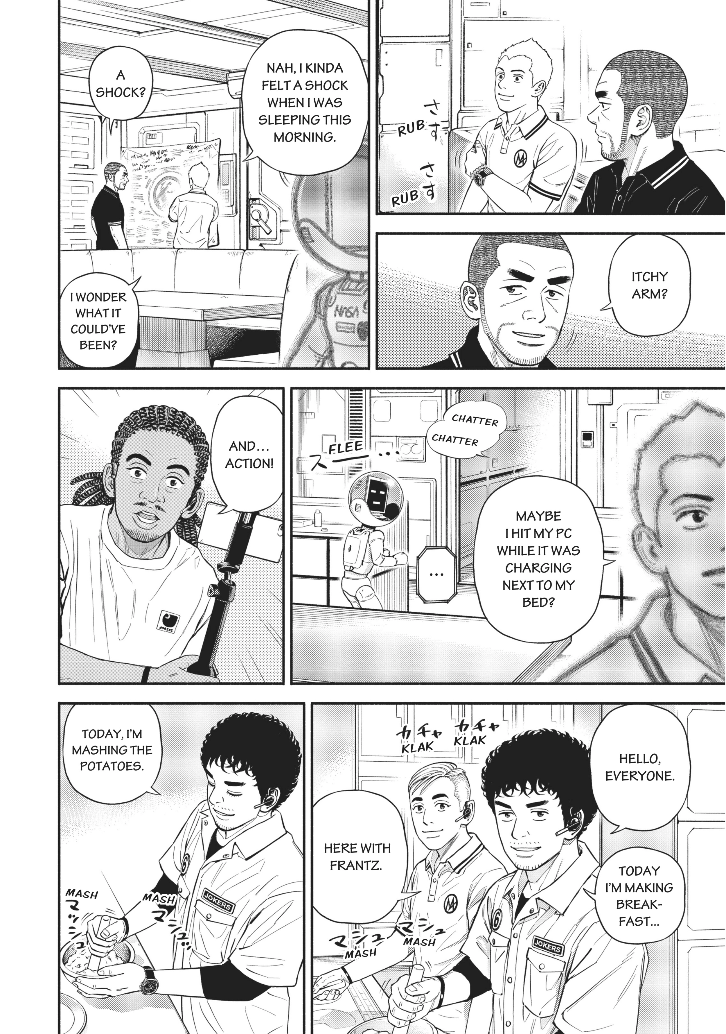 Uchuu Kyoudai - Digital Colored Comics Chapter 381 page 6 - 