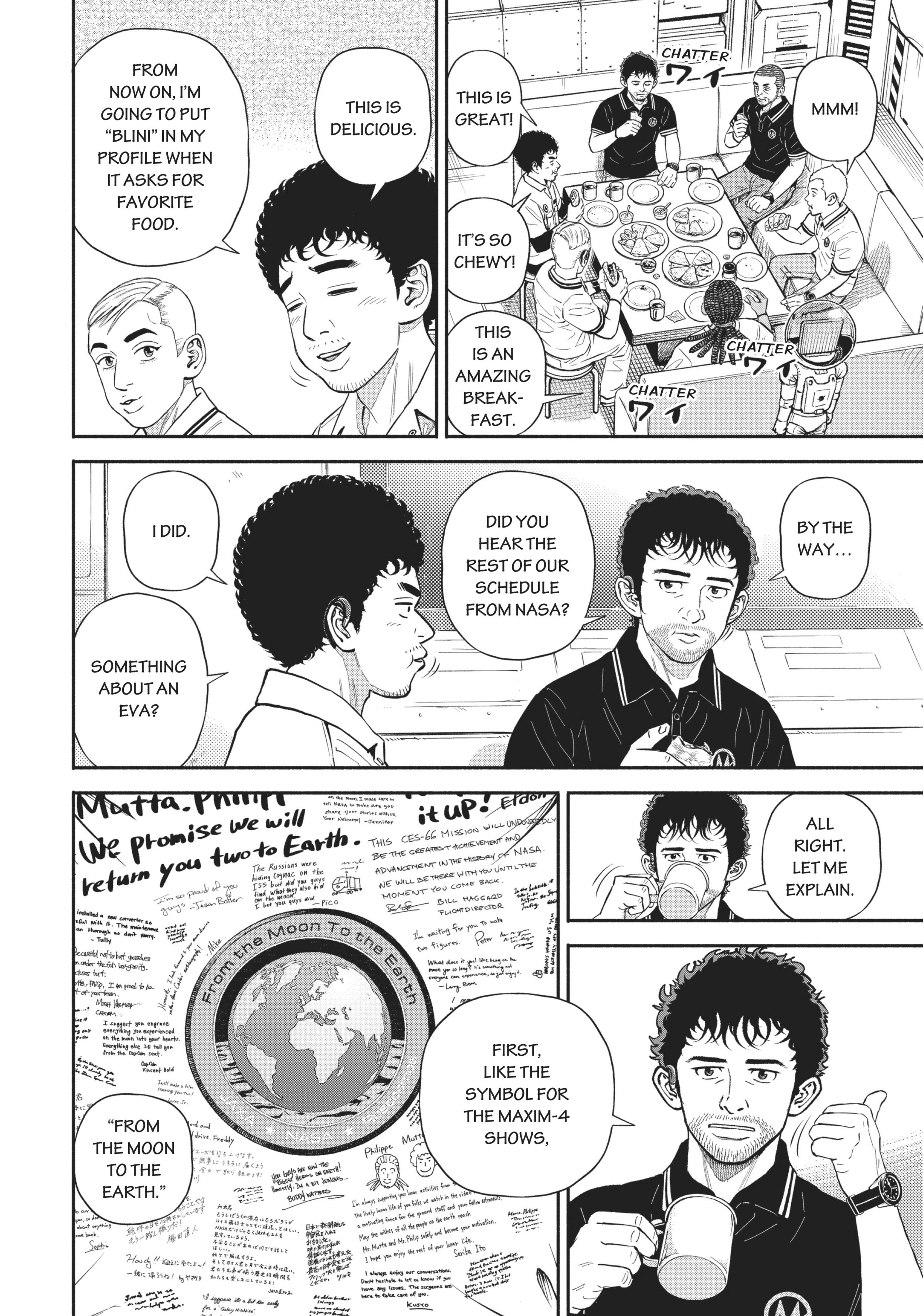 Uchuu Kyoudai - Digital Colored Comics Chapter 381 page 8 - 