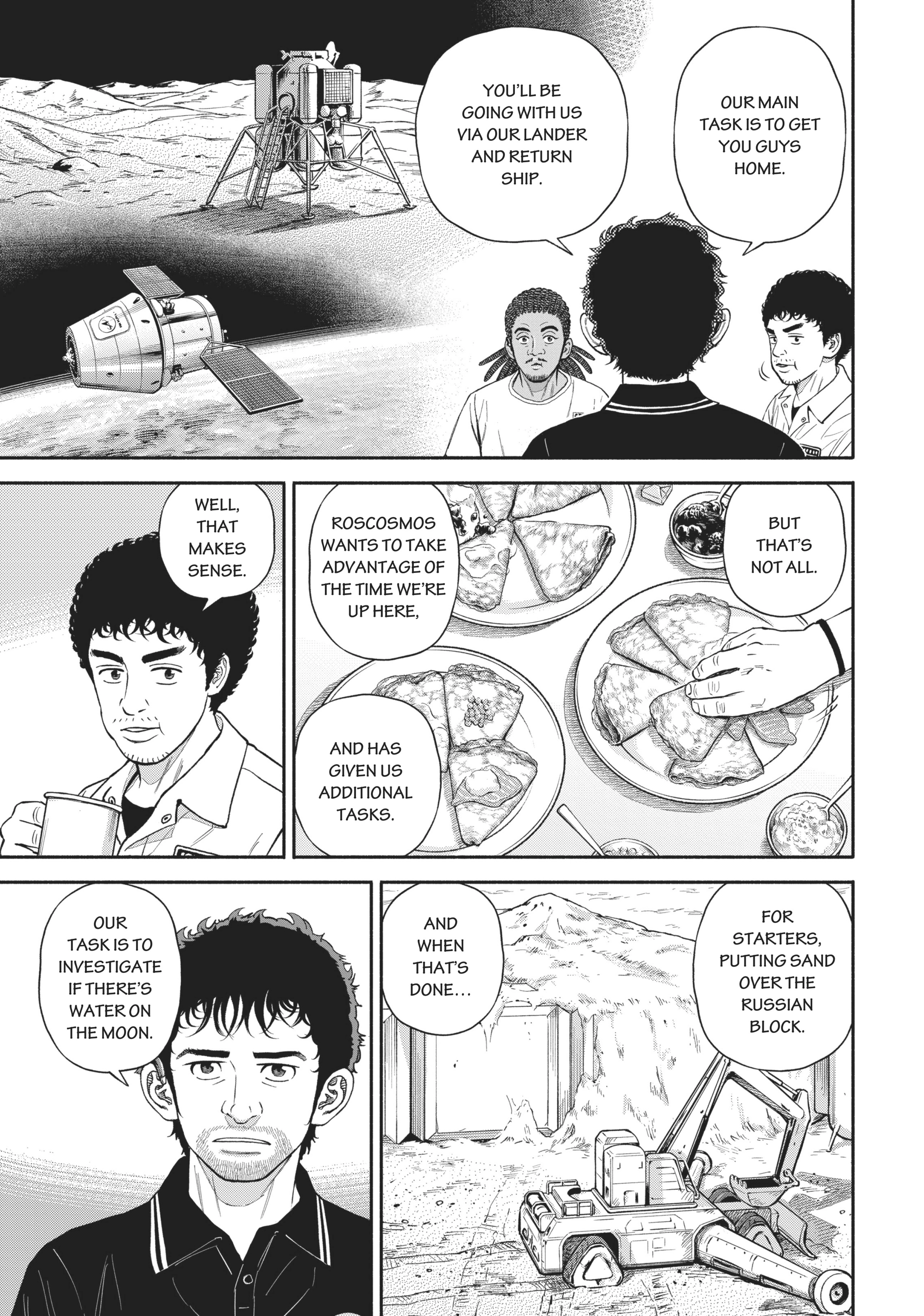 Uchuu Kyoudai - Digital Colored Comics Chapter 381 page 9 - 