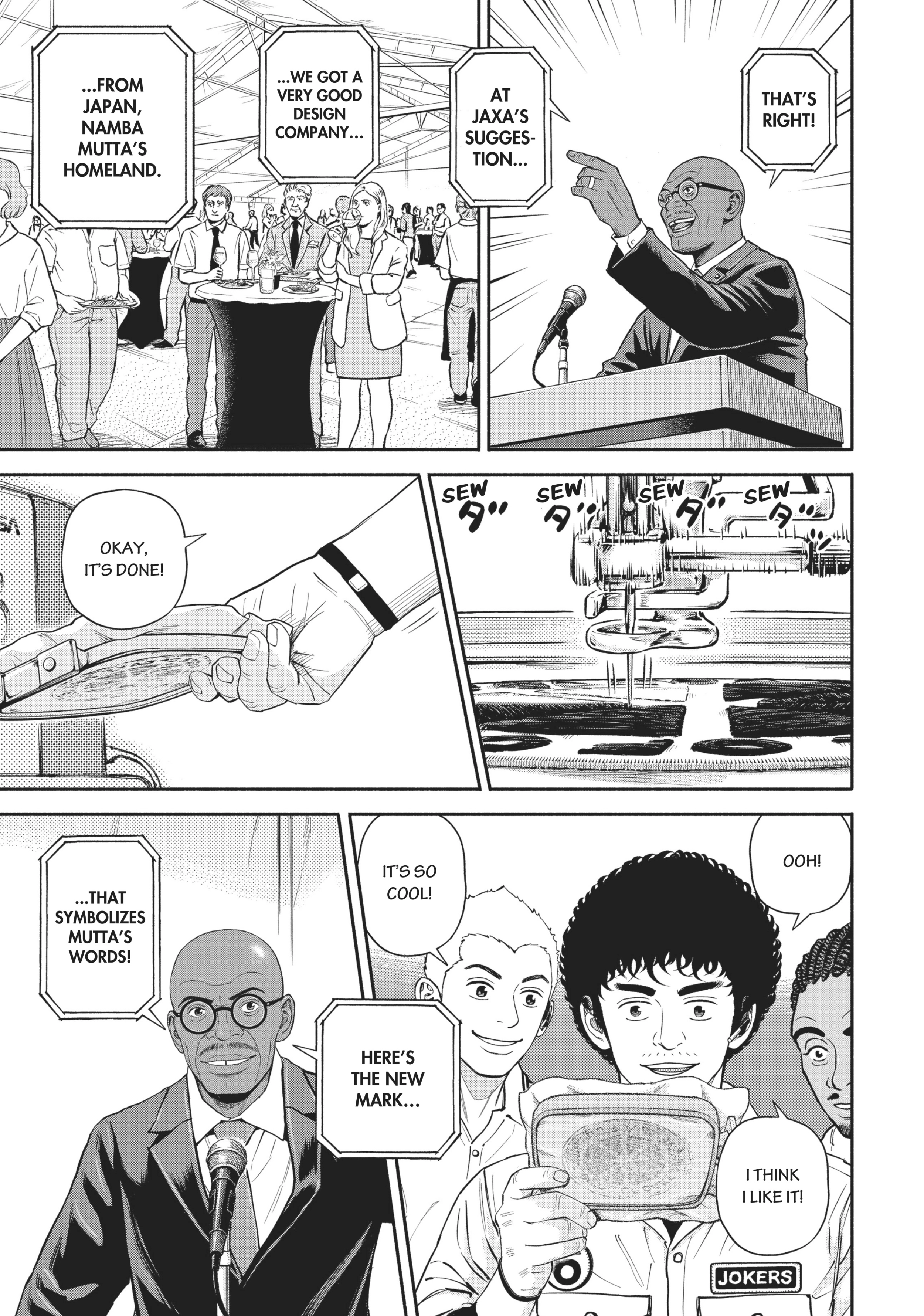 Uchuu Kyoudai - Digital Colored Comics Chapter 382 page 11 - 