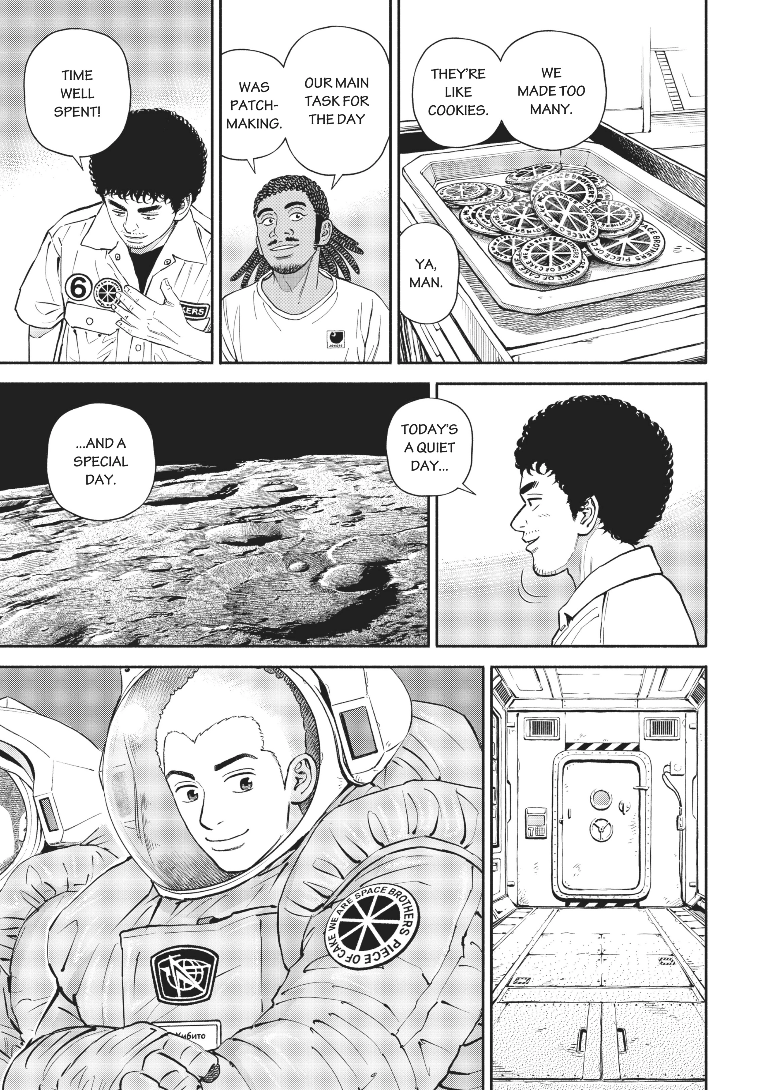 Uchuu Kyoudai - Digital Colored Comics Chapter 382 page 15 - 