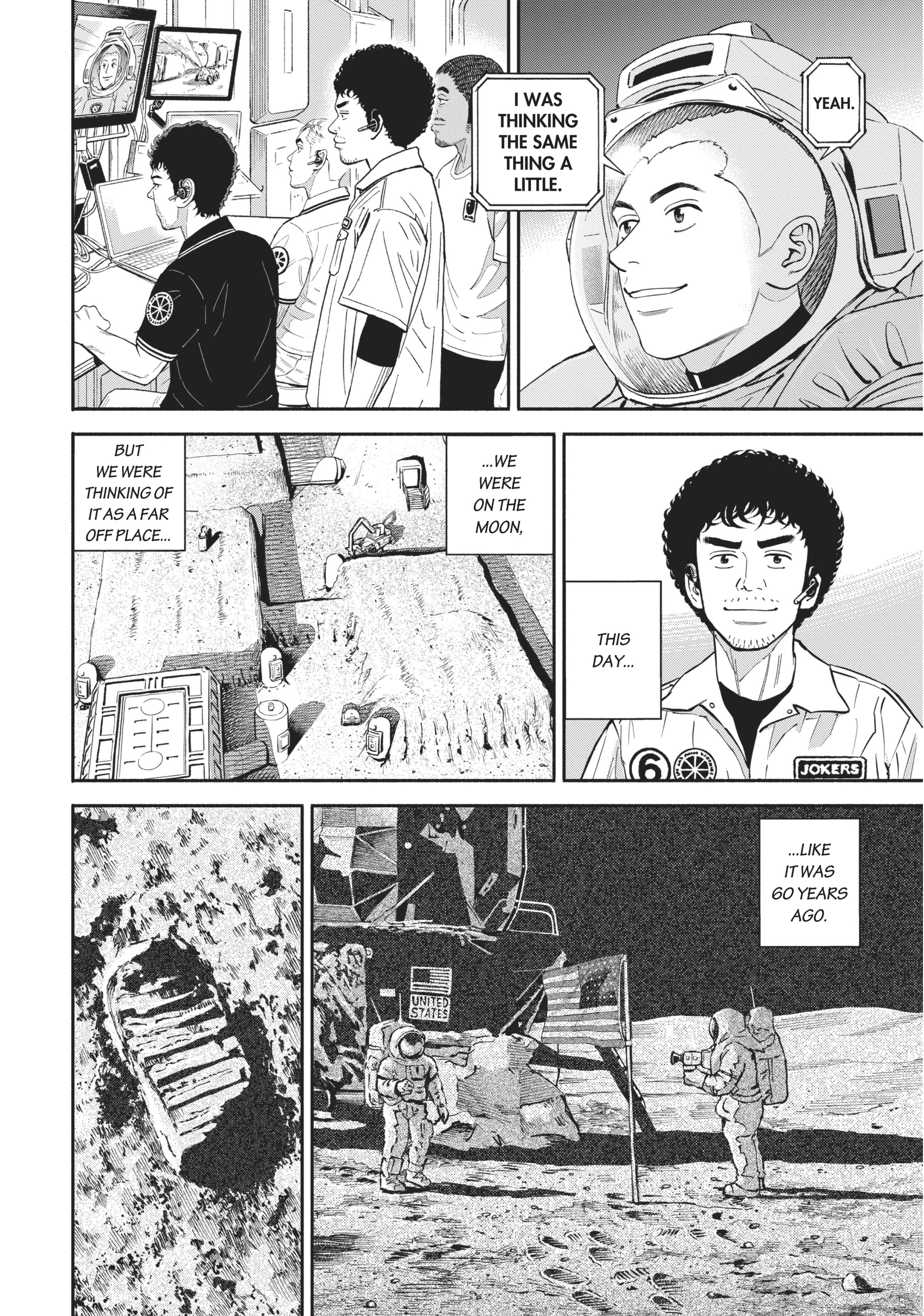 Uchuu Kyoudai - Digital Colored Comics Chapter 382 page 18 - 
