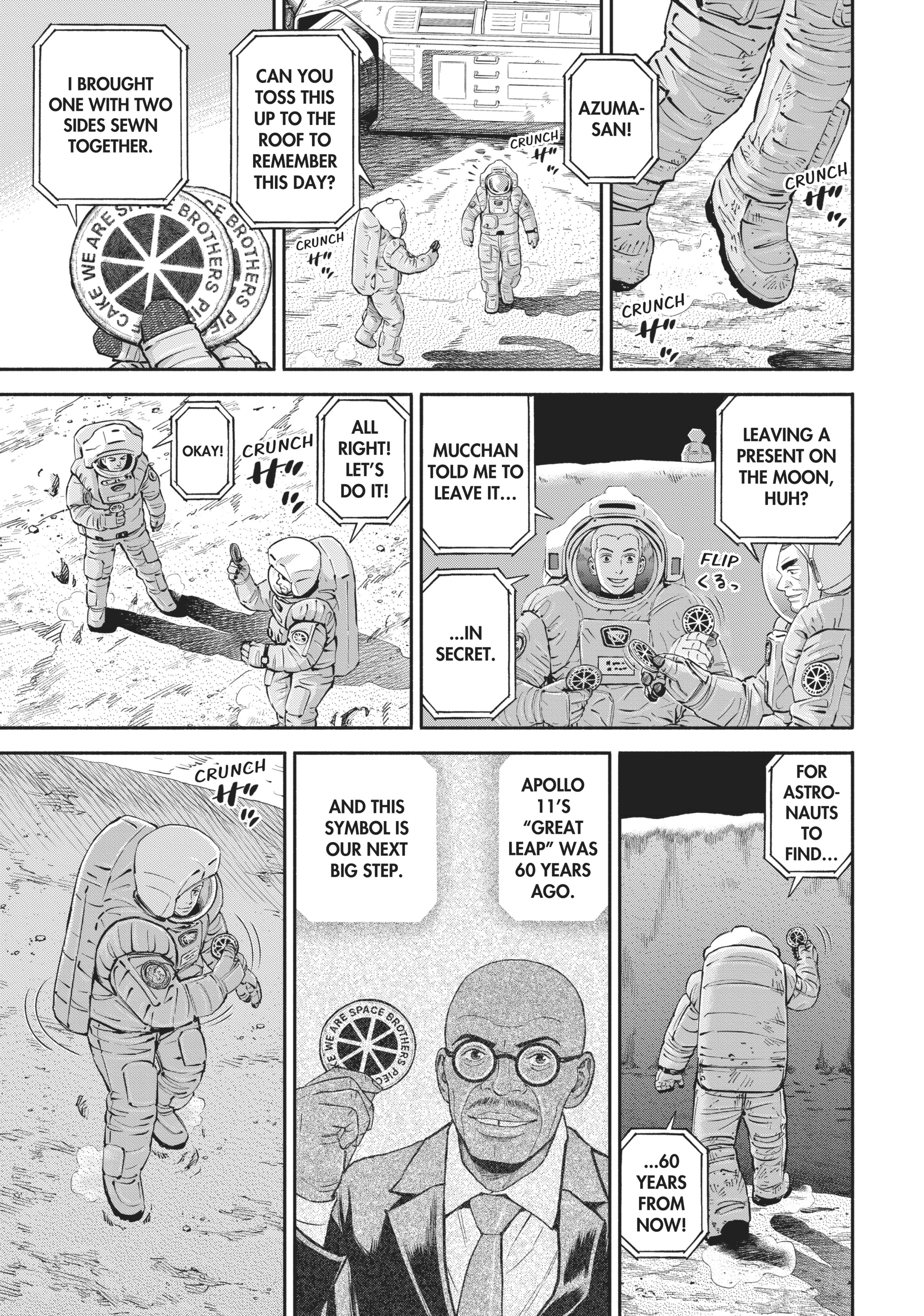 Uchuu Kyoudai - Digital Colored Comics Chapter 382 page 19 - 