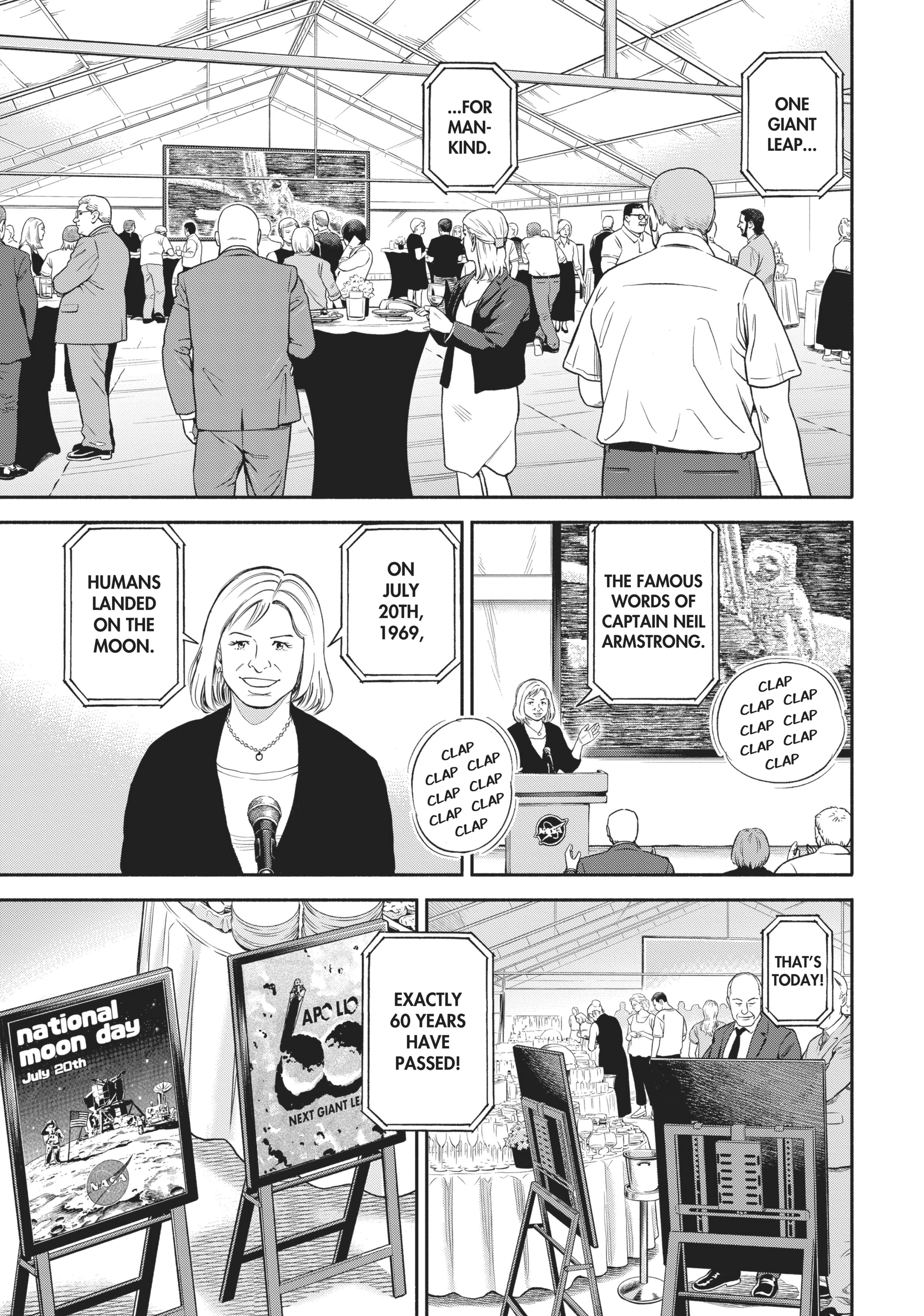 Uchuu Kyoudai - Digital Colored Comics Chapter 382 page 7 - 