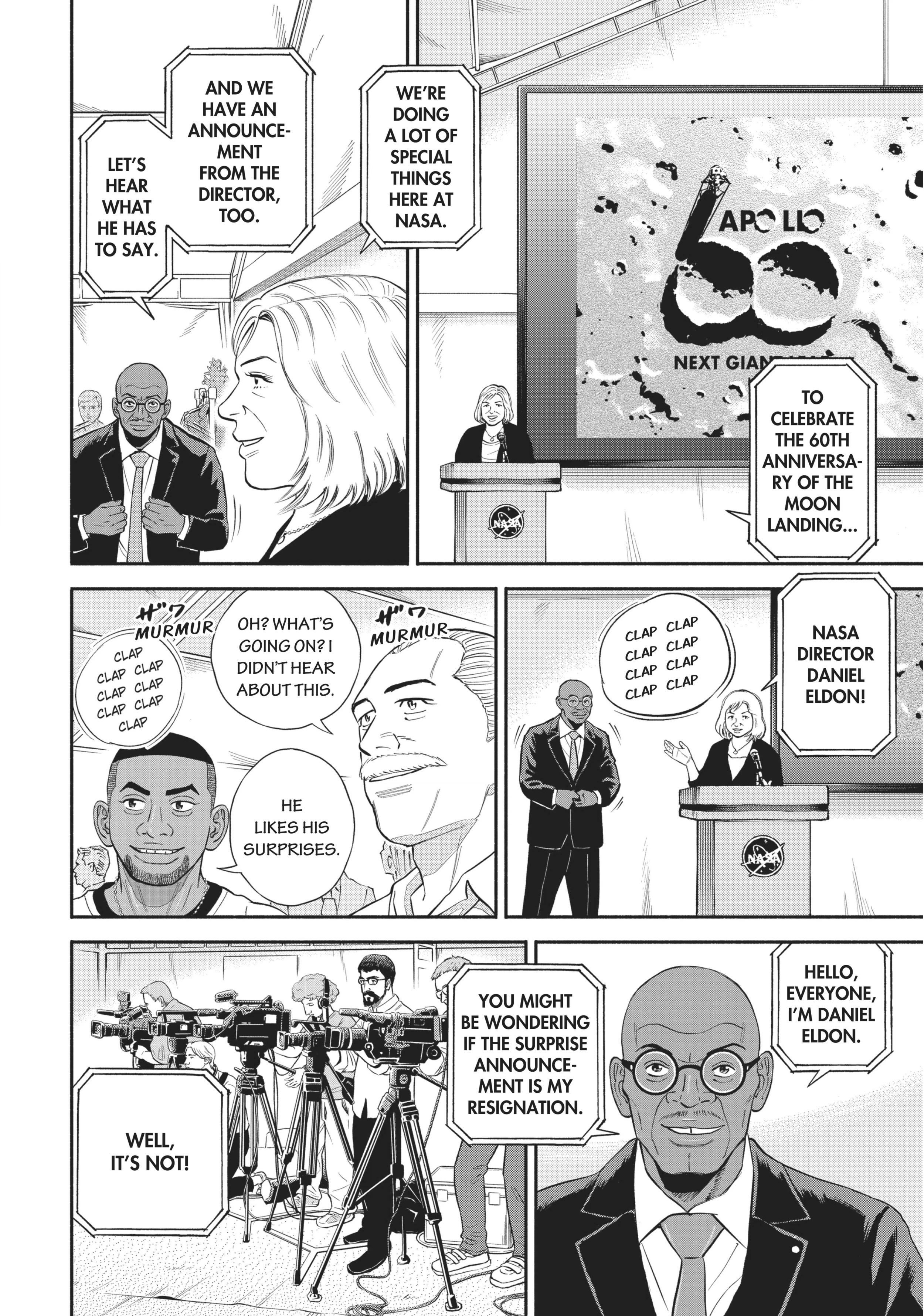 Uchuu Kyoudai - Digital Colored Comics Chapter 382 page 8 - 