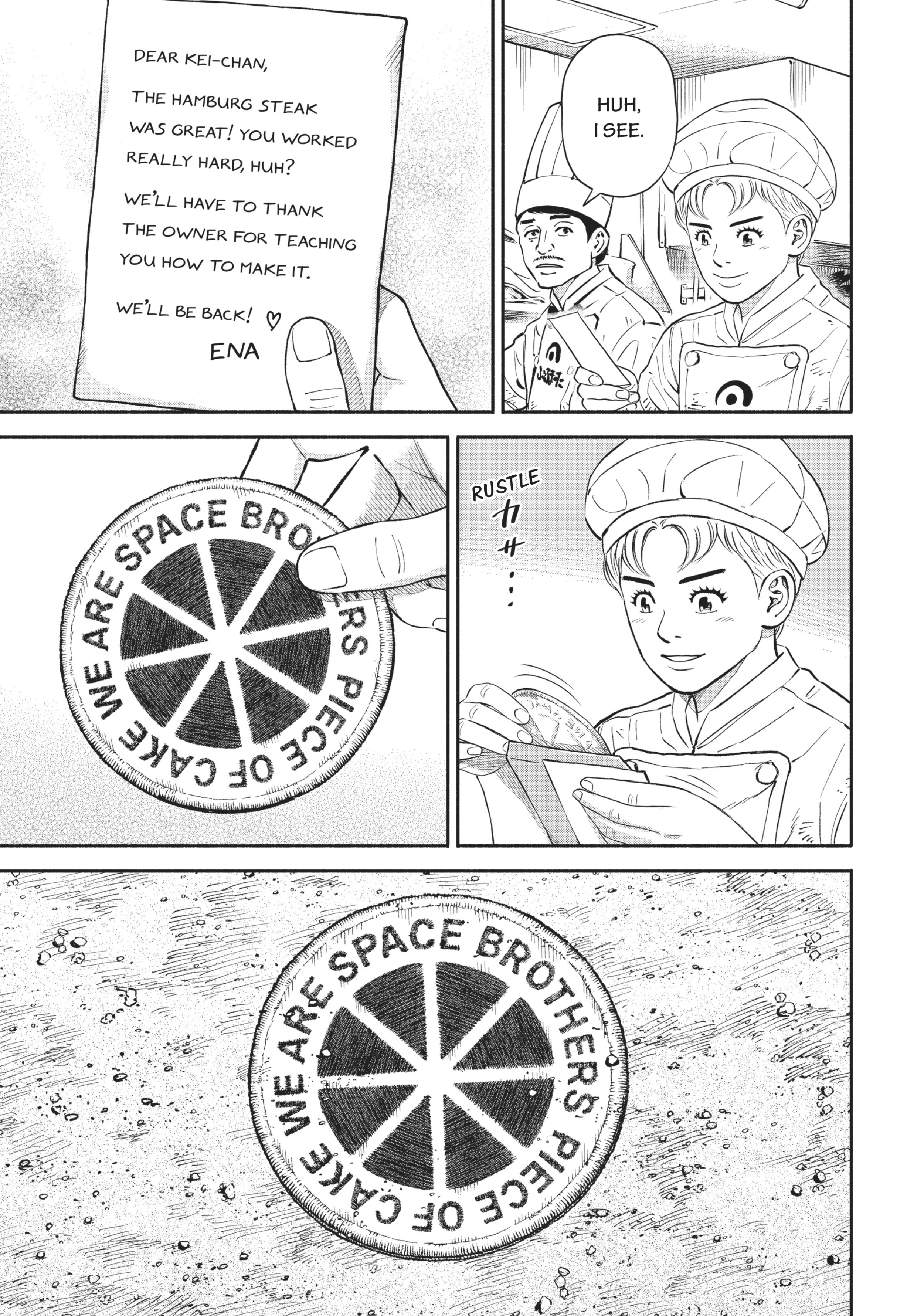 Uchuu Kyoudai - Digital Colored Comics Chapter 383 page 15 - 