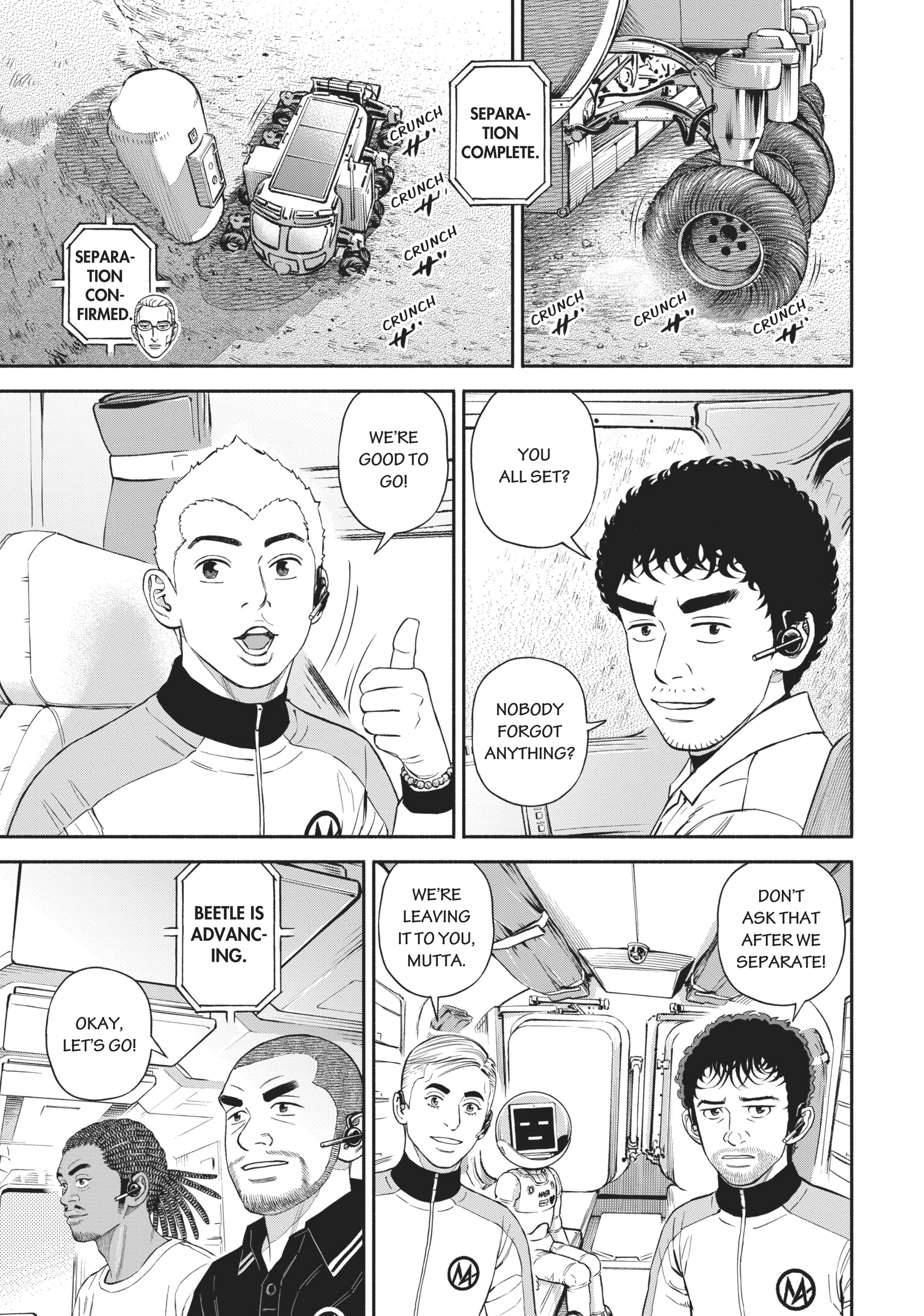 Uchuu Kyoudai - Digital Colored Comics Chapter 383 page 17 - 