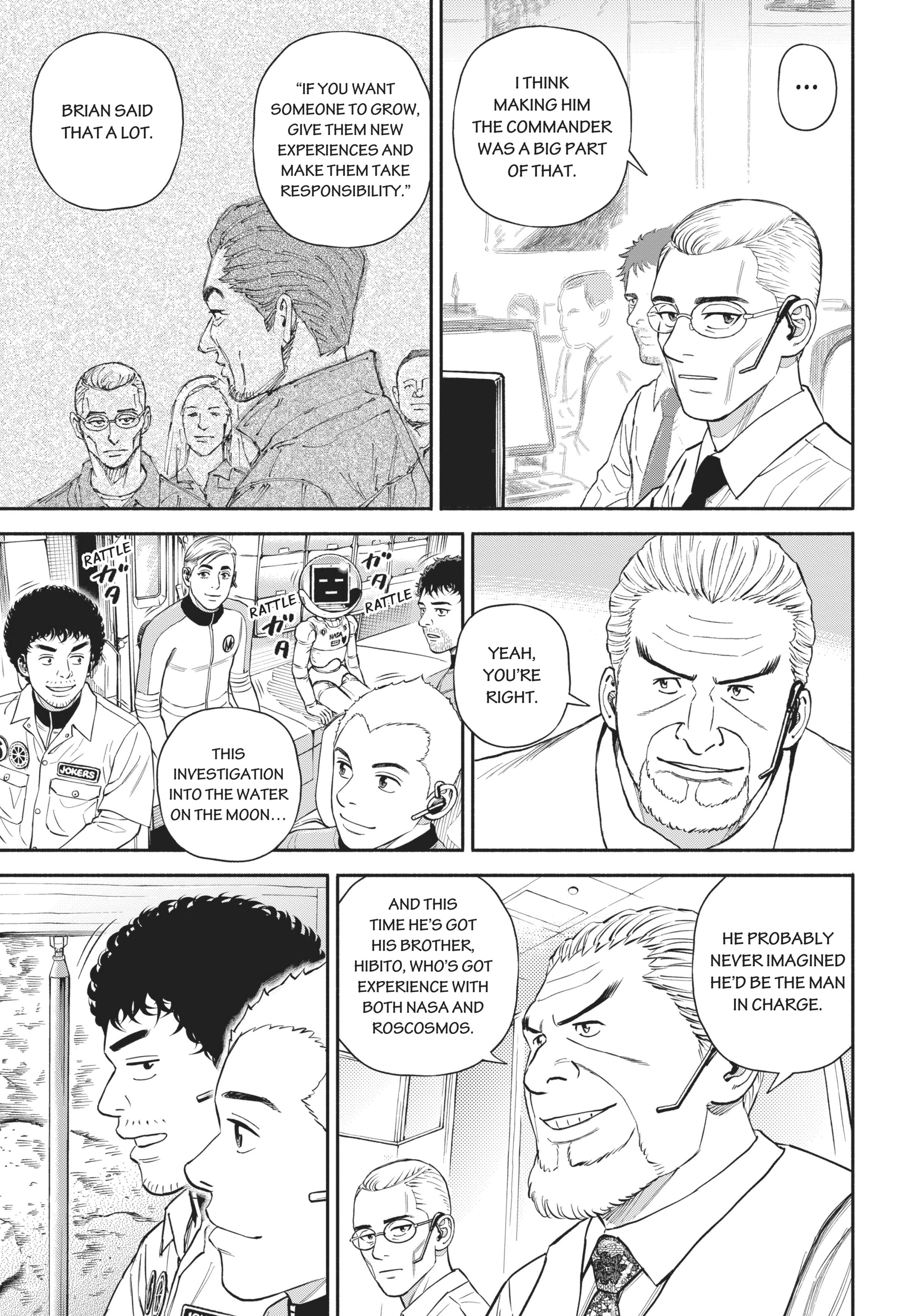 Uchuu Kyoudai - Digital Colored Comics Chapter 383 page 19 - 