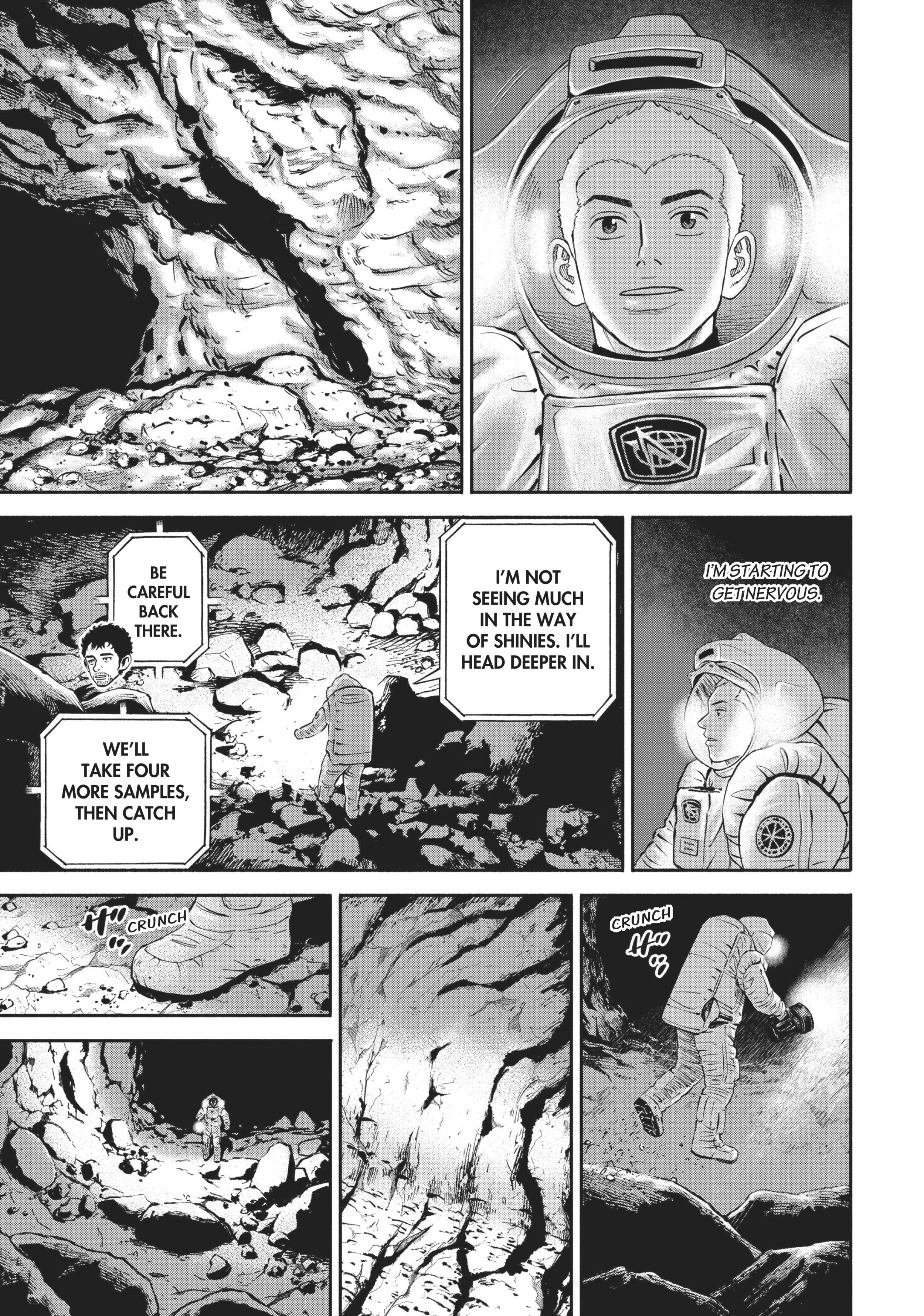 Uchuu Kyoudai - Digital Colored Comics Chapter 385 page 12 - 