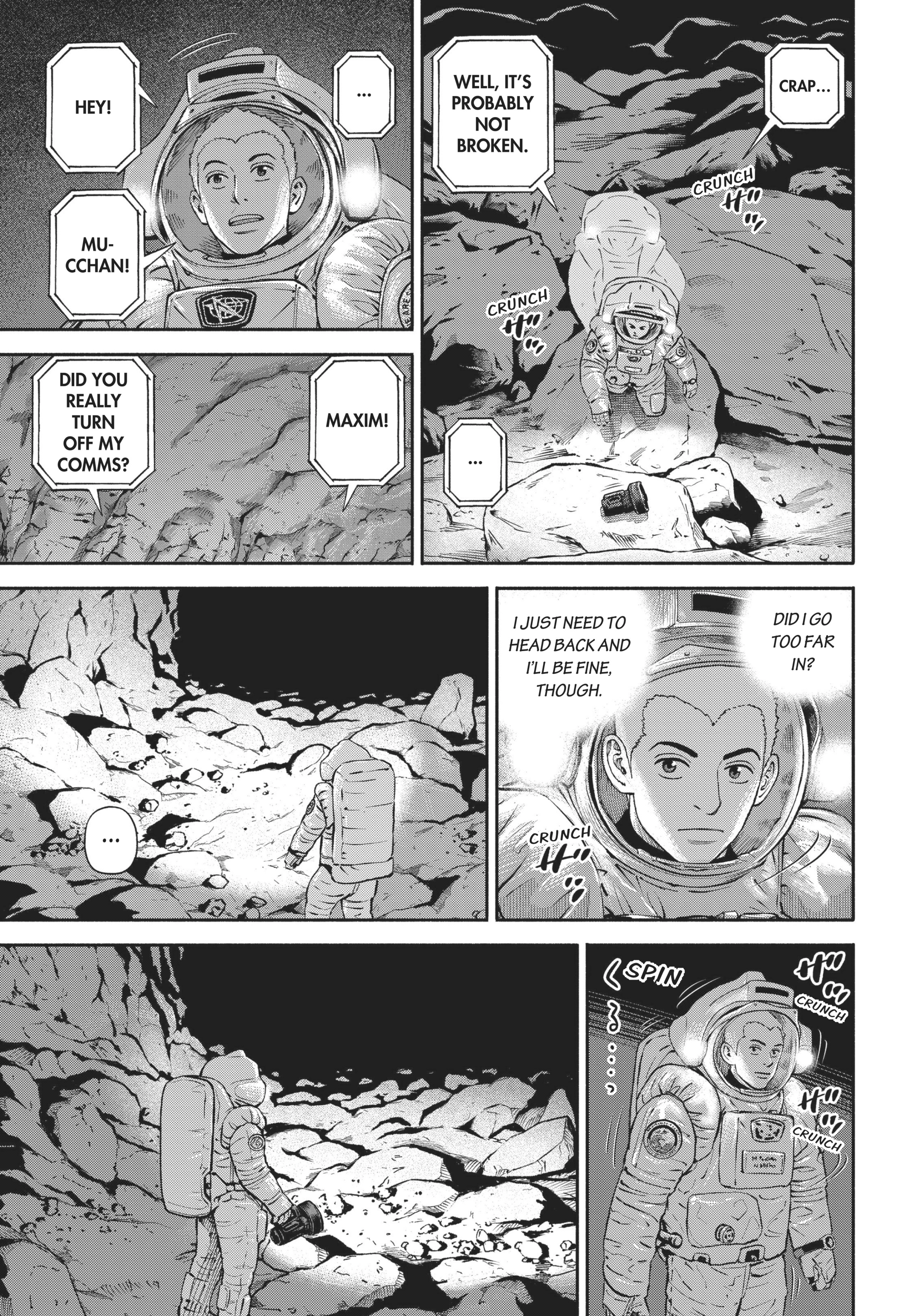 Uchuu Kyoudai - Digital Colored Comics Chapter 385 page 16 - 