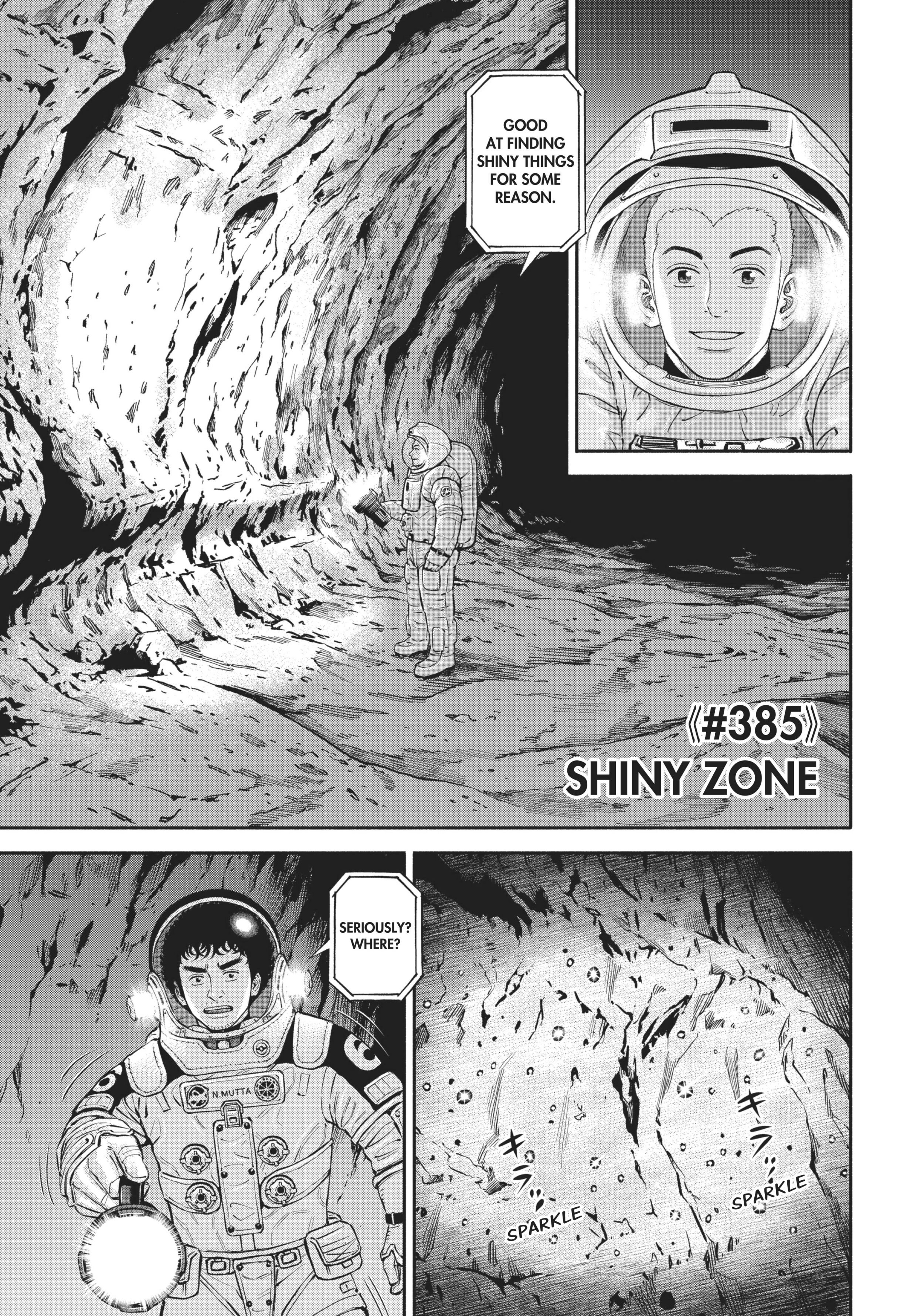 Uchuu Kyoudai - Digital Colored Comics Chapter 385 page 3 - 