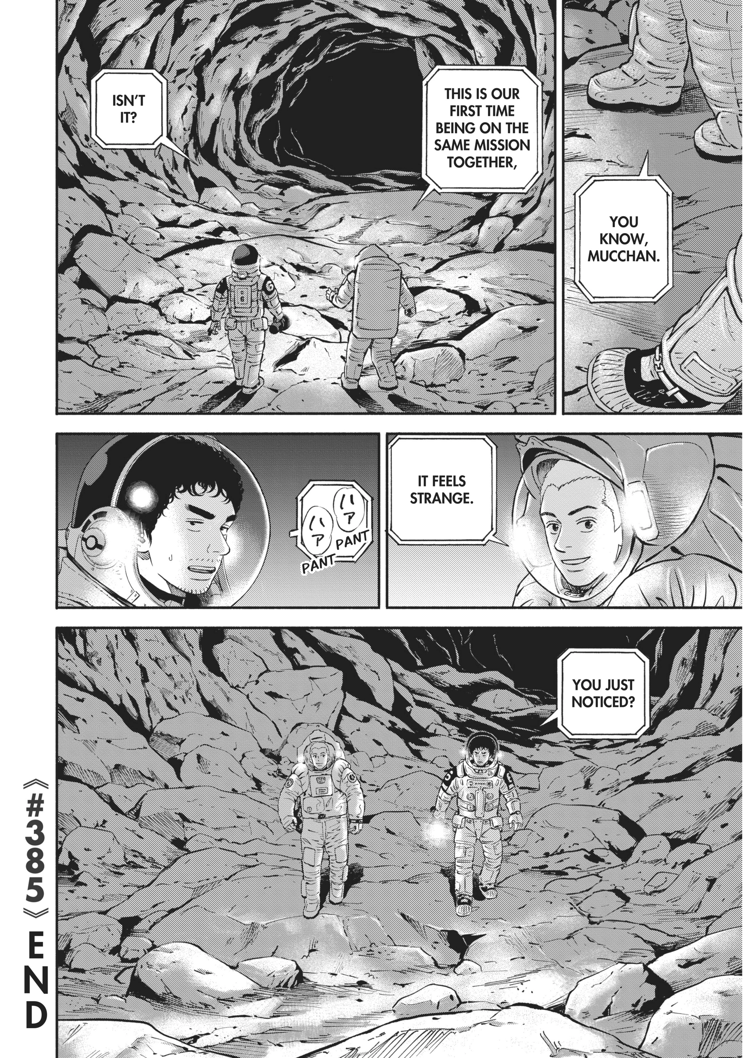 Uchuu Kyoudai - Digital Colored Comics Chapter 385 page 21 - 