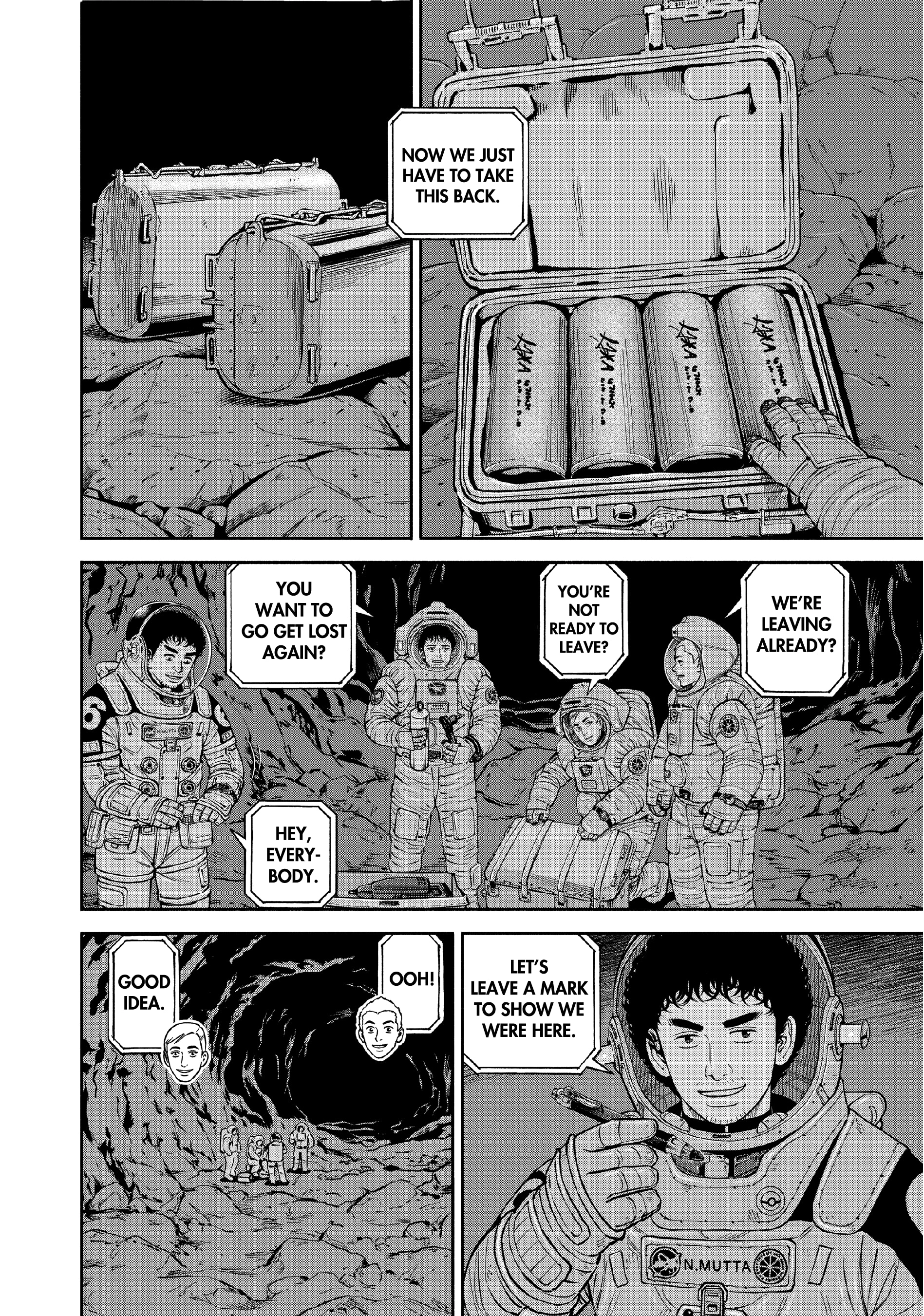 Uchuu Kyoudai - Digital Colored Comics Chapter 386 page 11 - 