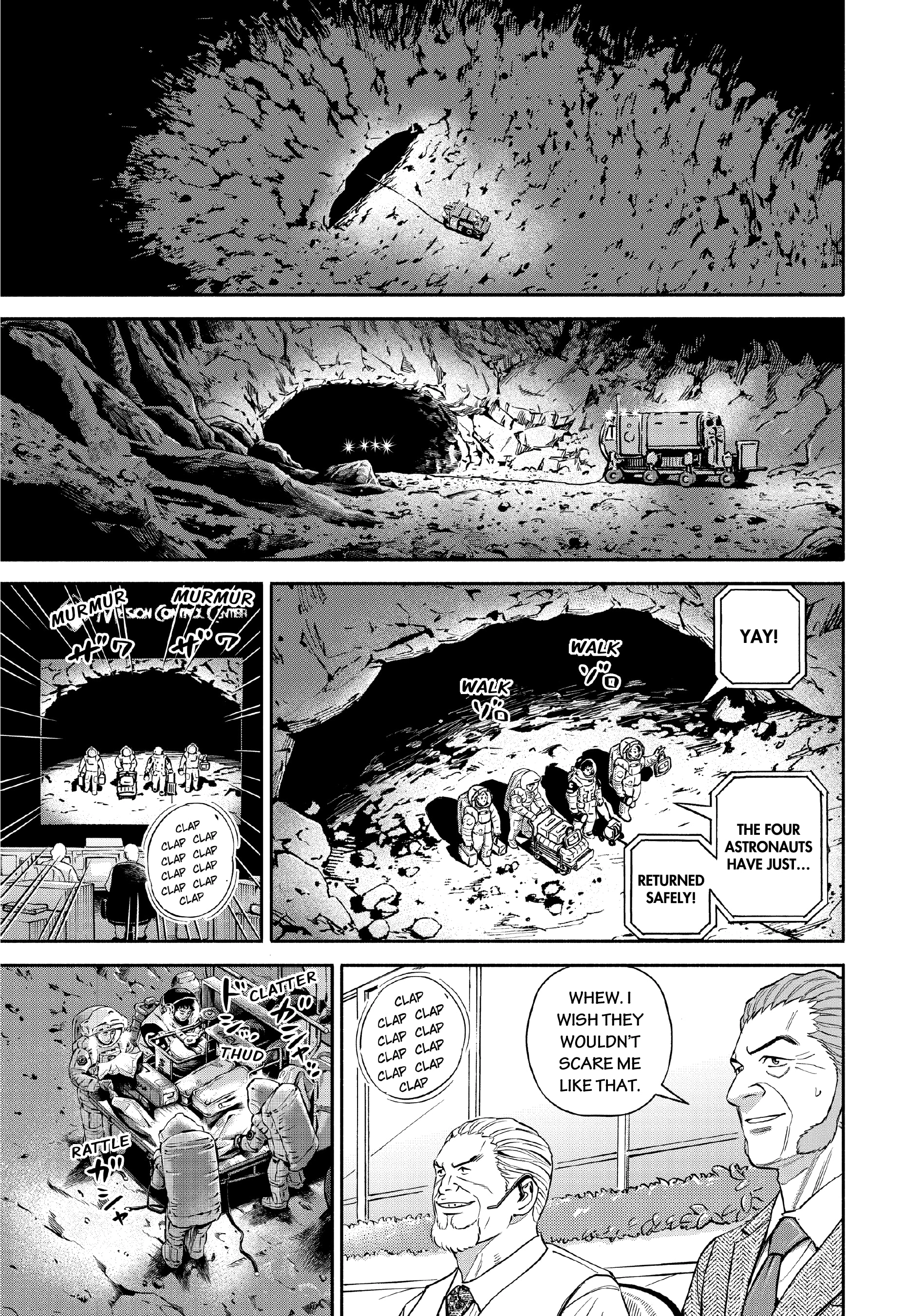 Uchuu Kyoudai - Digital Colored Comics Chapter 386 page 12 - 