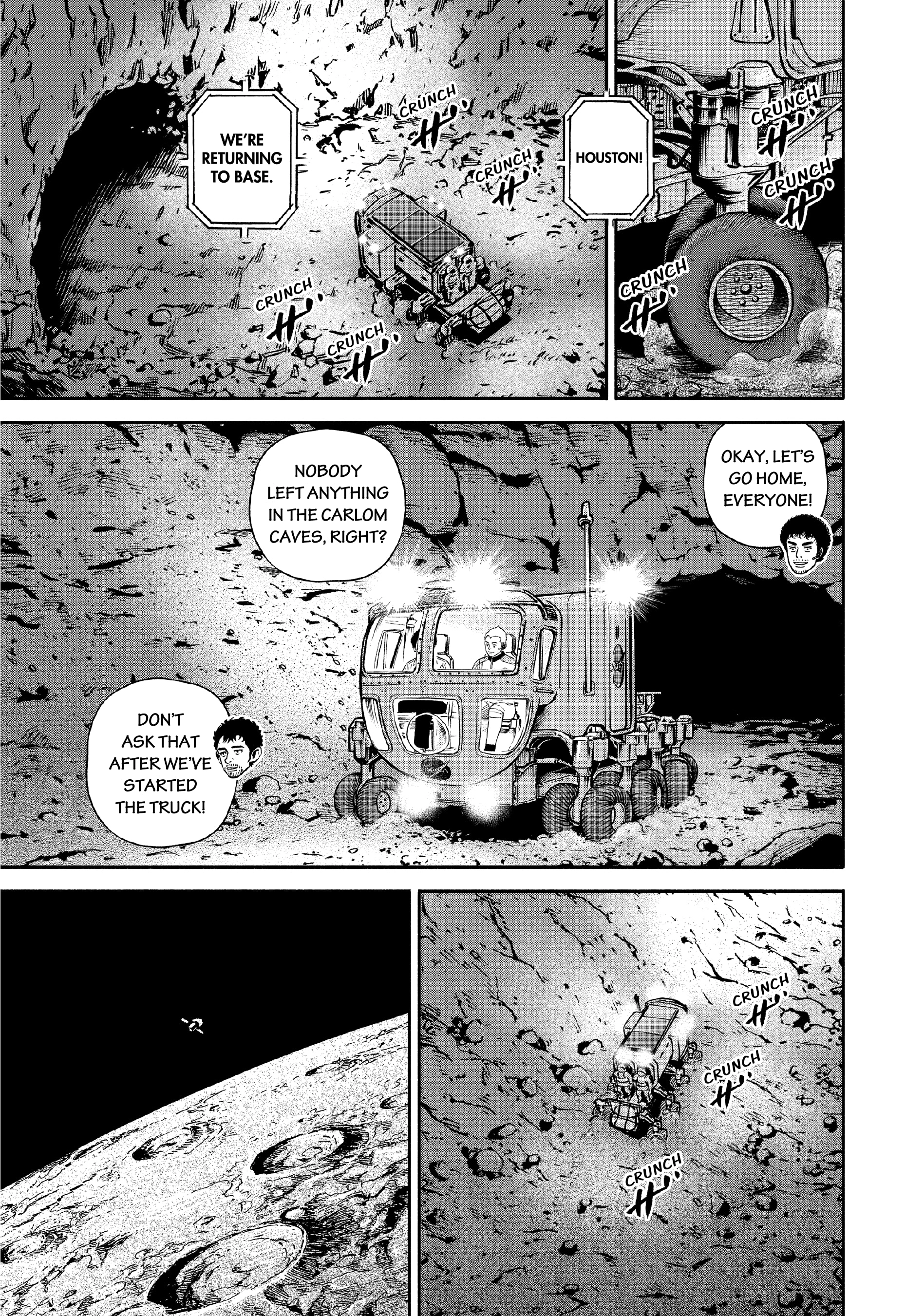 Uchuu Kyoudai - Digital Colored Comics Chapter 386 page 14 - 