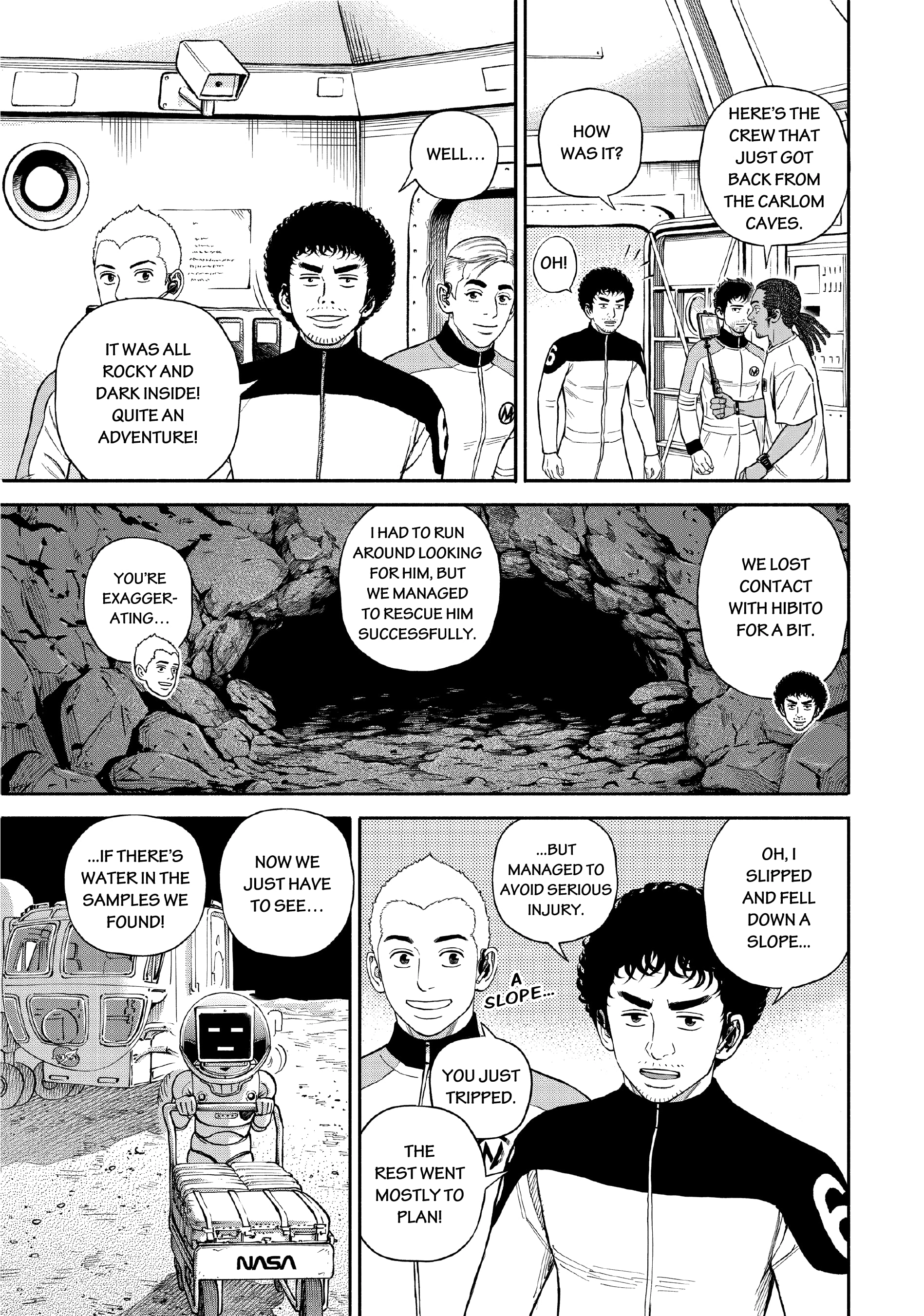 Uchuu Kyoudai - Digital Colored Comics Chapter 386 page 16 - 