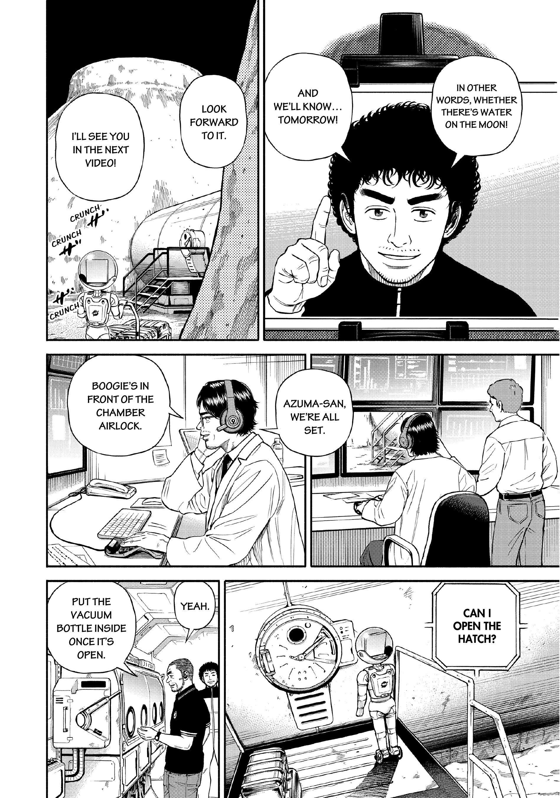 Uchuu Kyoudai - Digital Colored Comics Chapter 386 page 17 - 