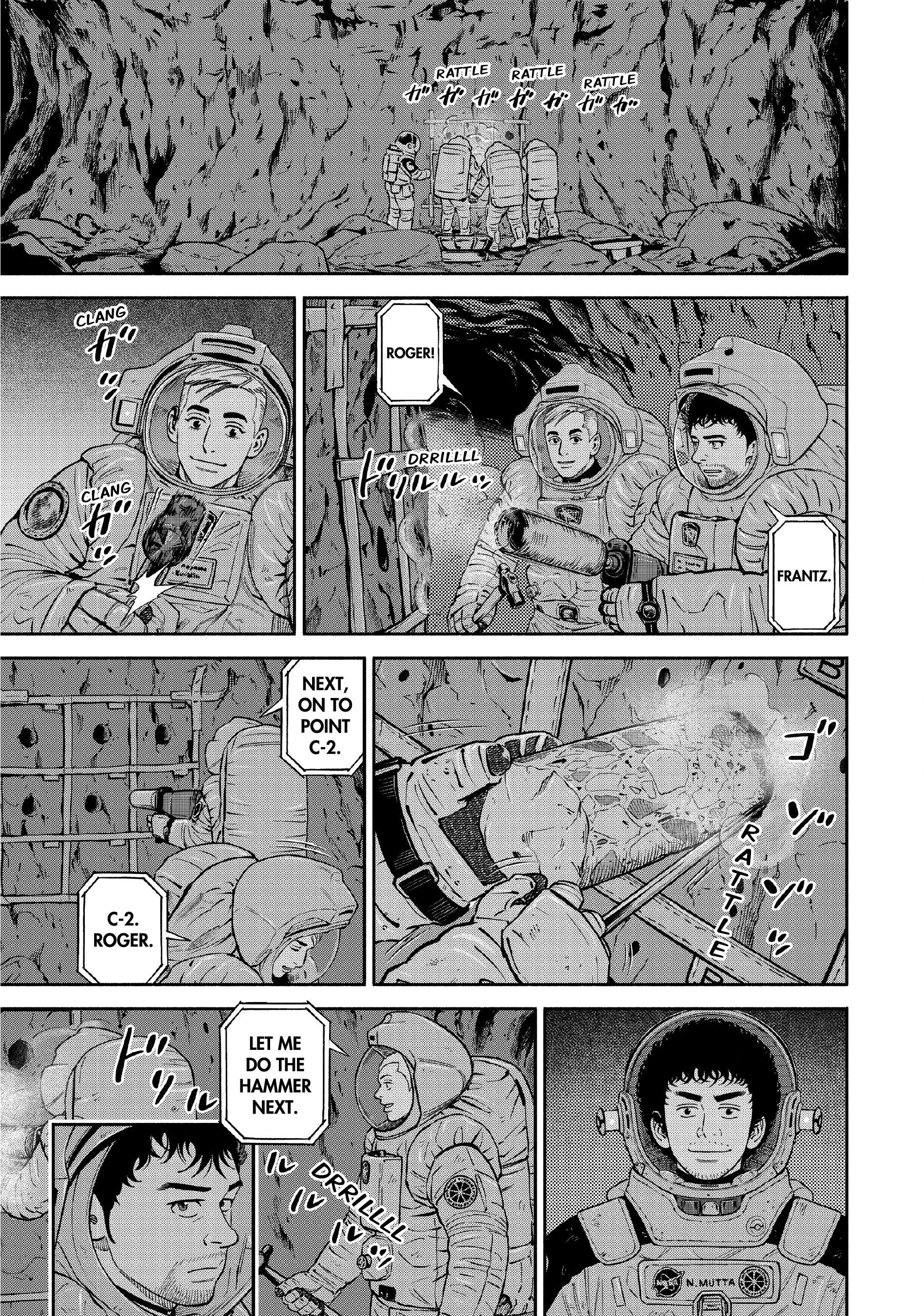 Uchuu Kyoudai - Digital Colored Comics Chapter 386 page 8 - 
