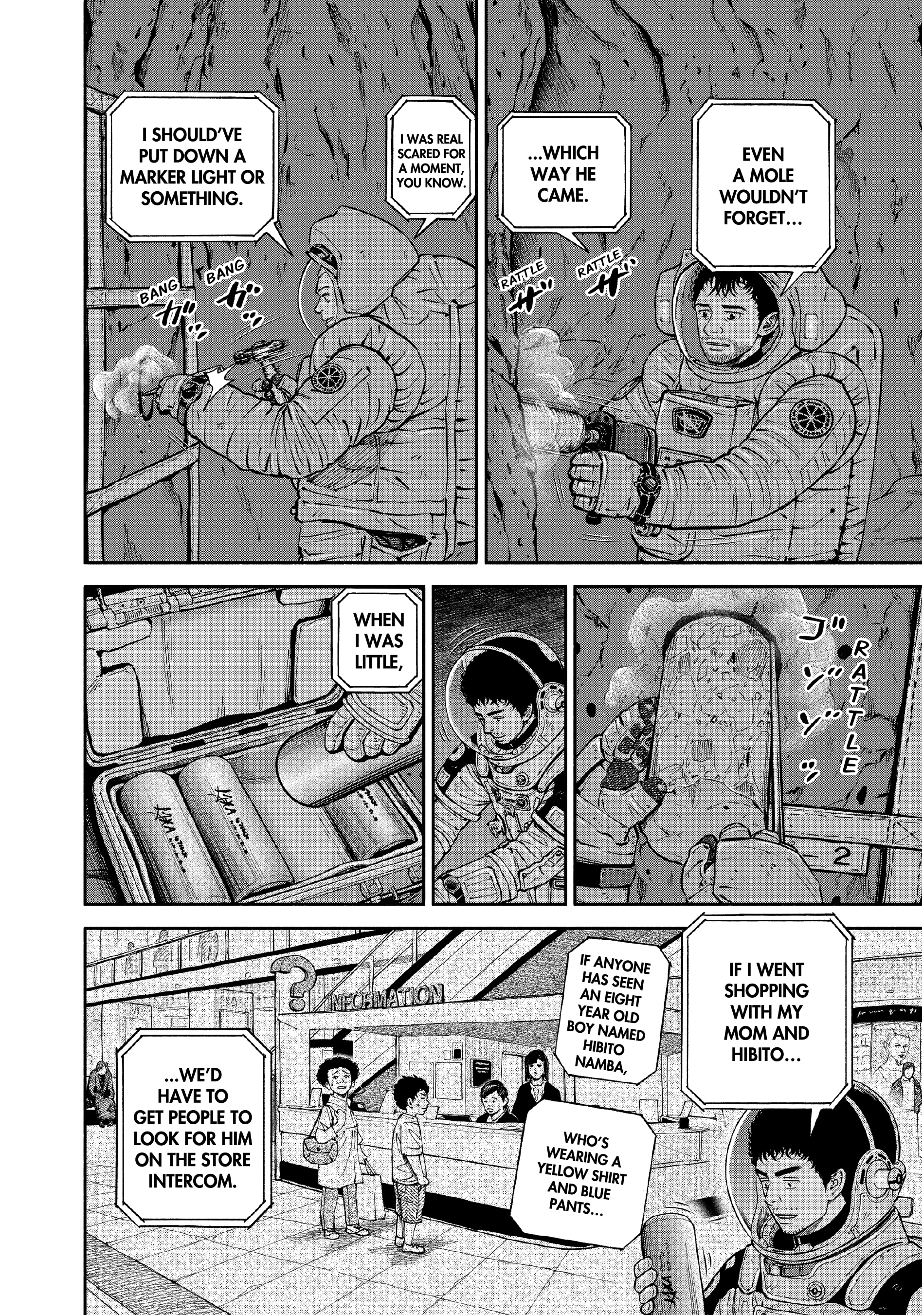 Uchuu Kyoudai - Digital Colored Comics Chapter 386 page 9 - 