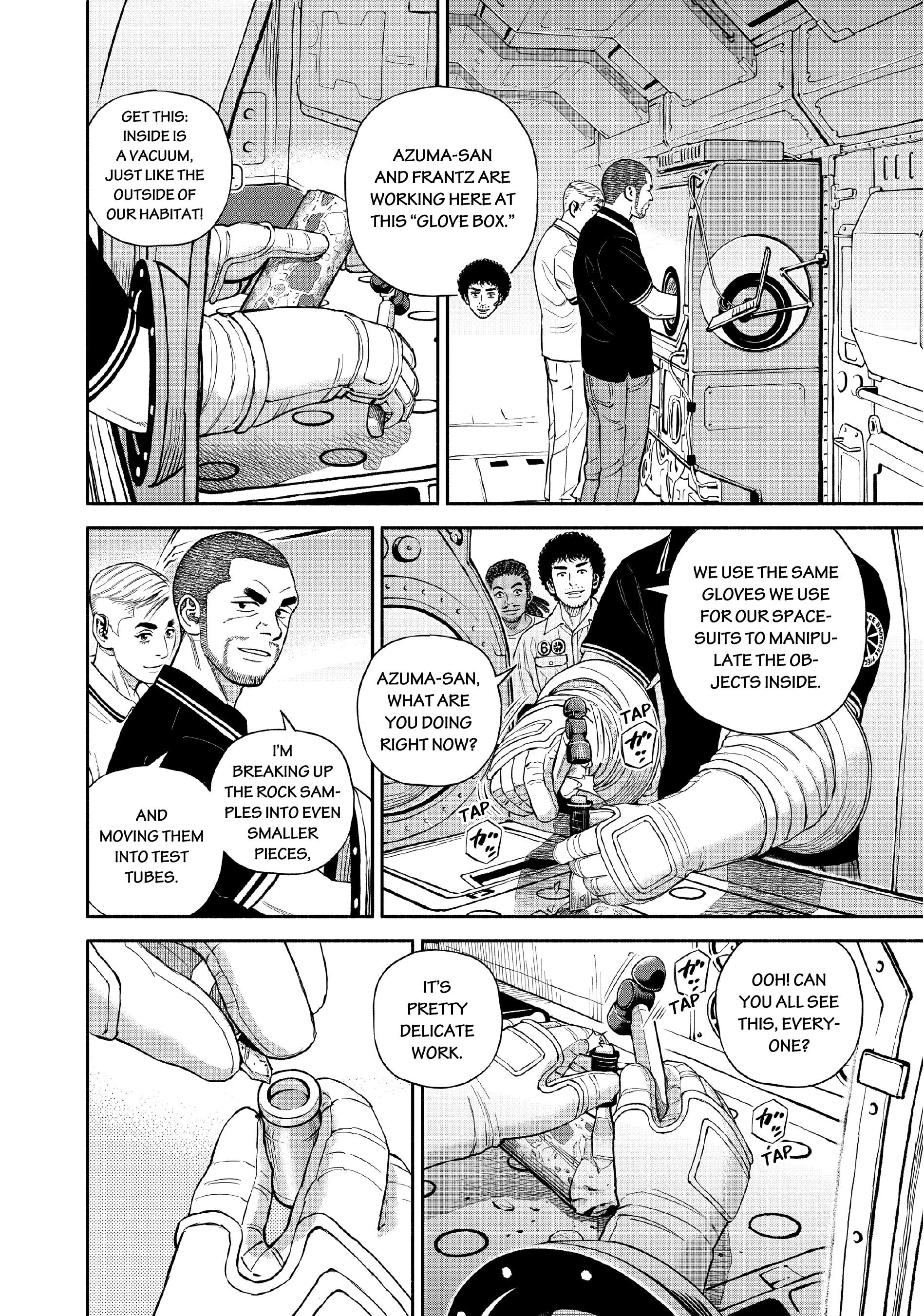 Uchuu Kyoudai - Digital Colored Comics Chapter 387 page 2 - 
