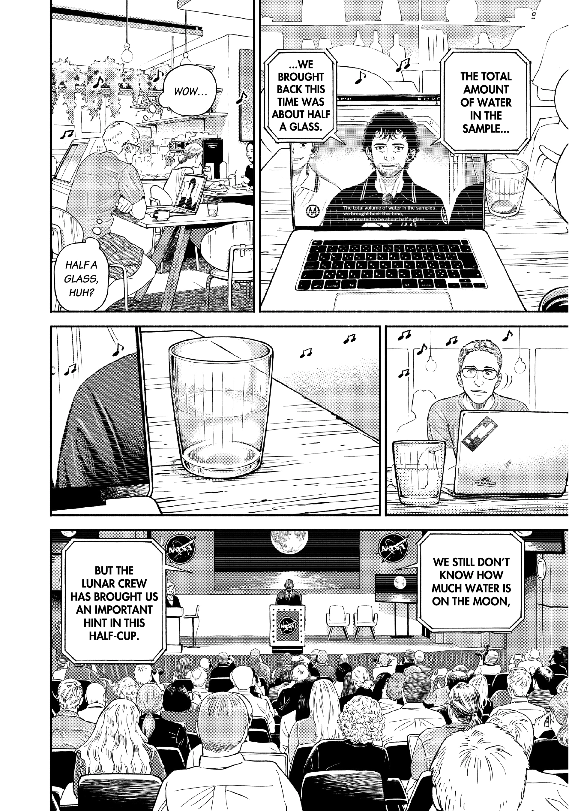 Uchuu Kyoudai - Digital Colored Comics Chapter 387 page 12 - 