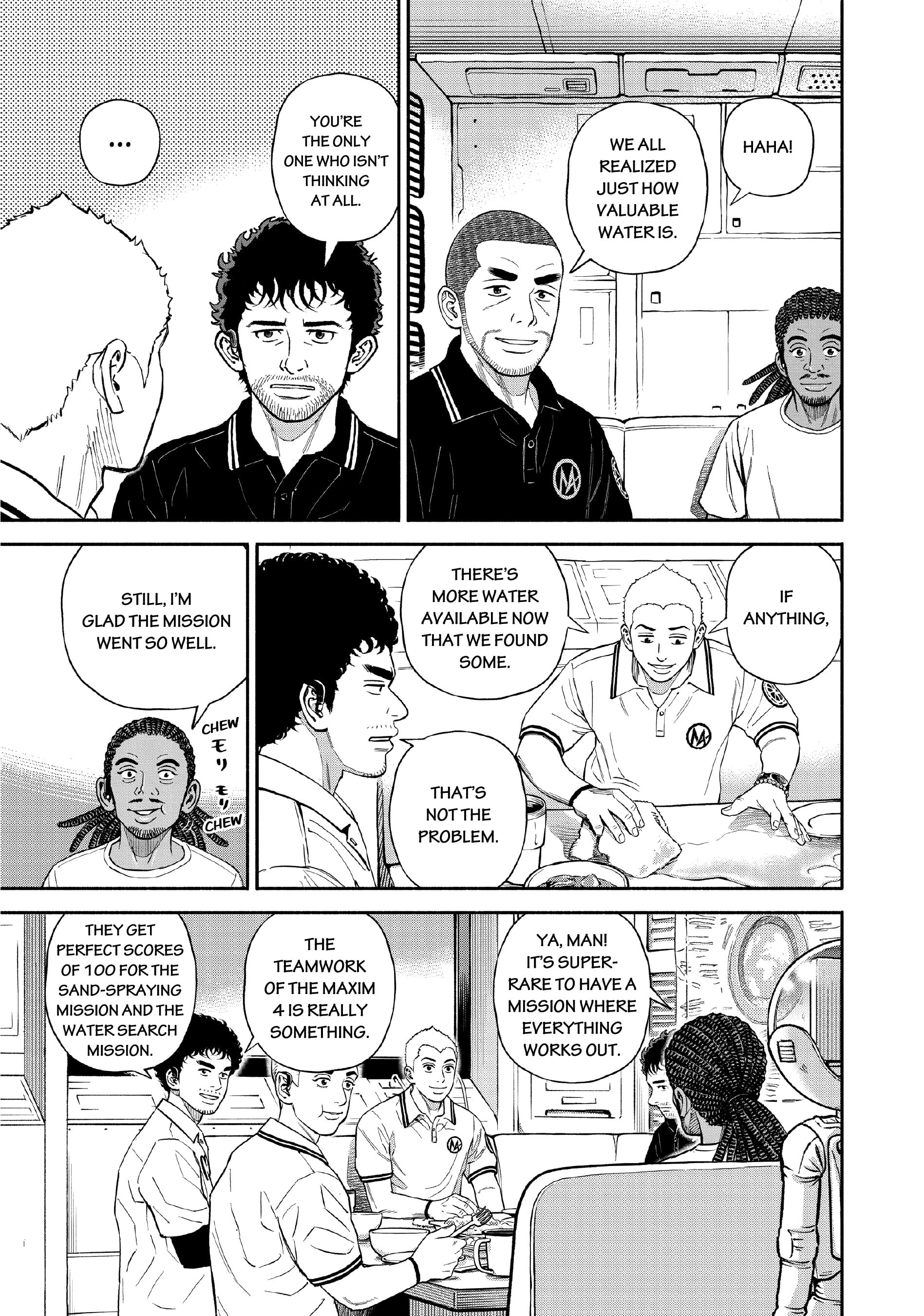 Uchuu Kyoudai - Digital Colored Comics Chapter 387 page 15 - 