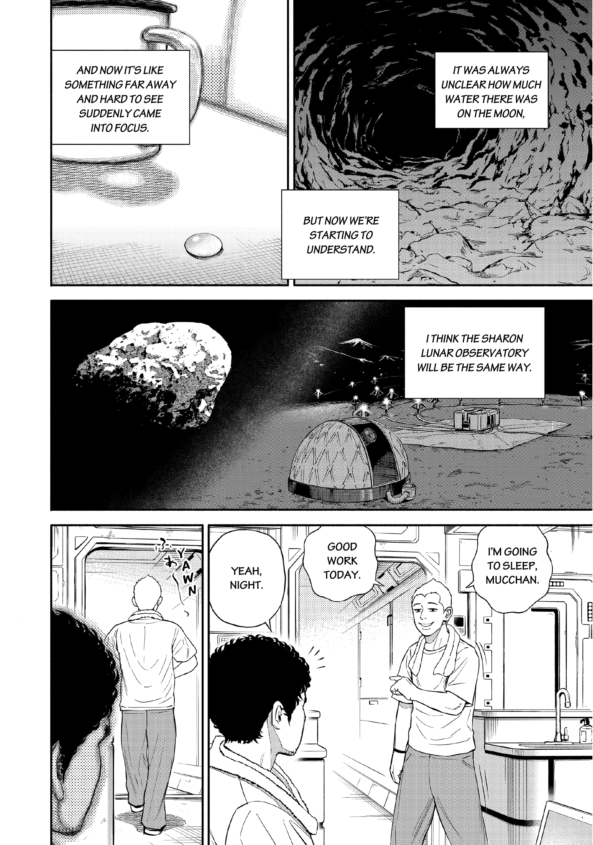 Uchuu Kyoudai - Digital Colored Comics Chapter 387 page 18 - 
