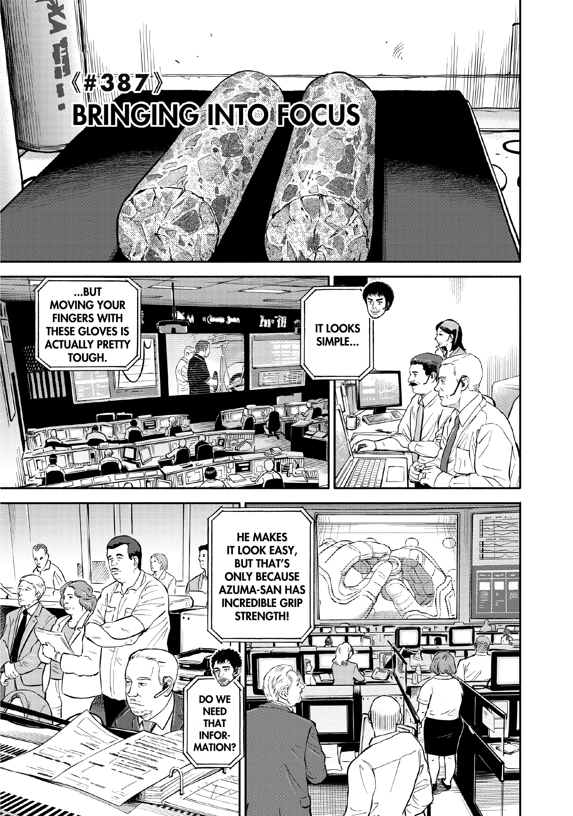 Uchuu Kyoudai - Digital Colored Comics Chapter 387 page 3 - 