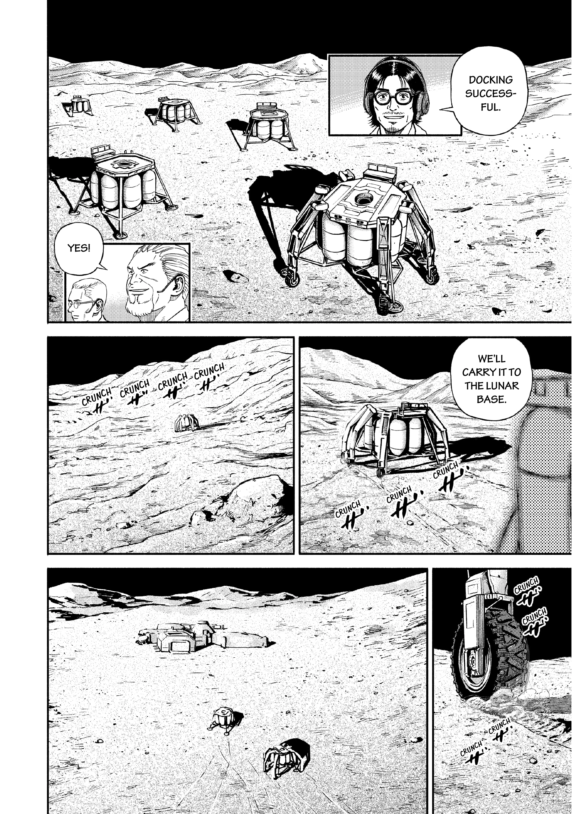 Uchuu Kyoudai - Digital Colored Comics Chapter 388 page 12 - 