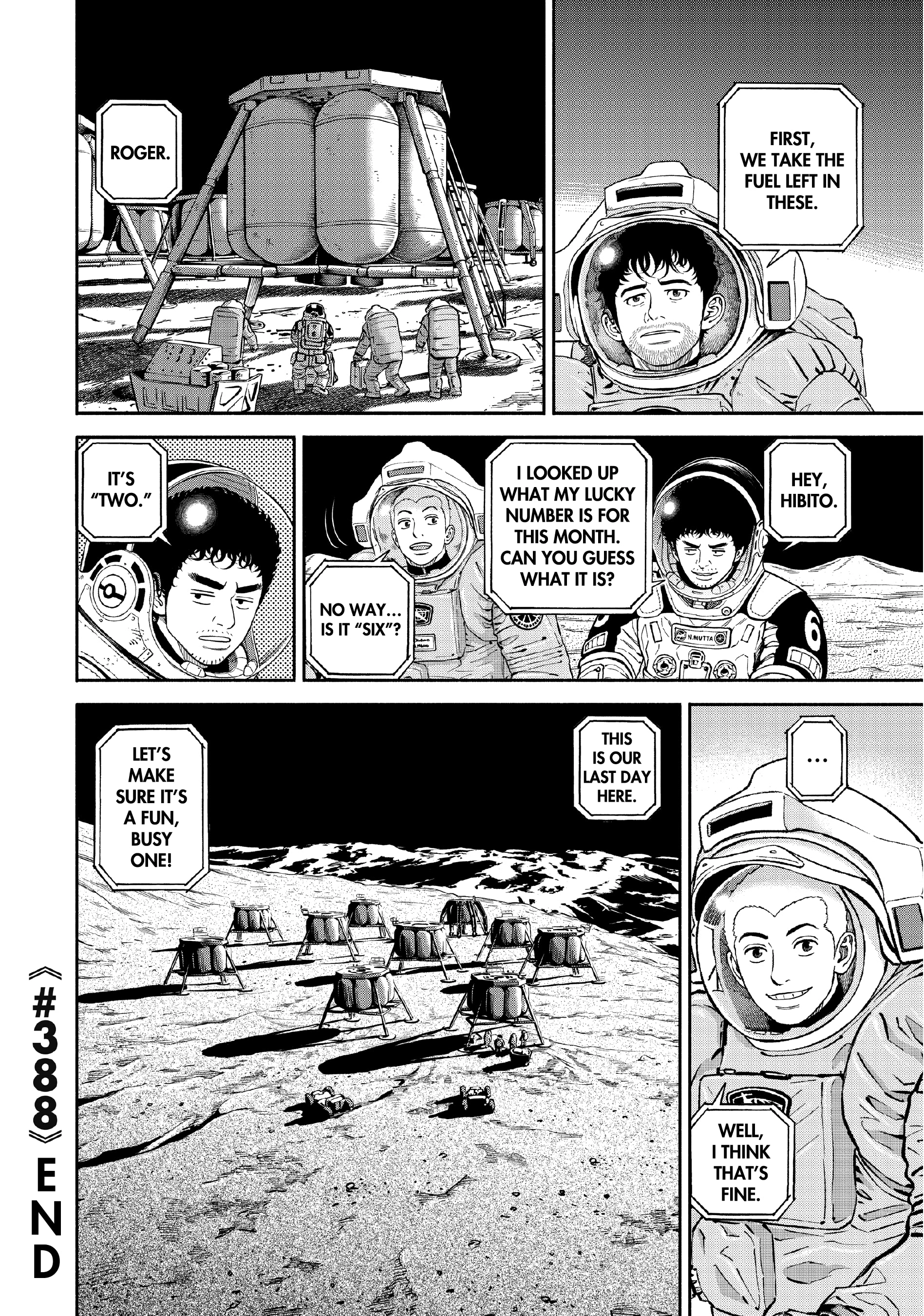 Uchuu Kyoudai - Digital Colored Comics Chapter 388 page 20 - 