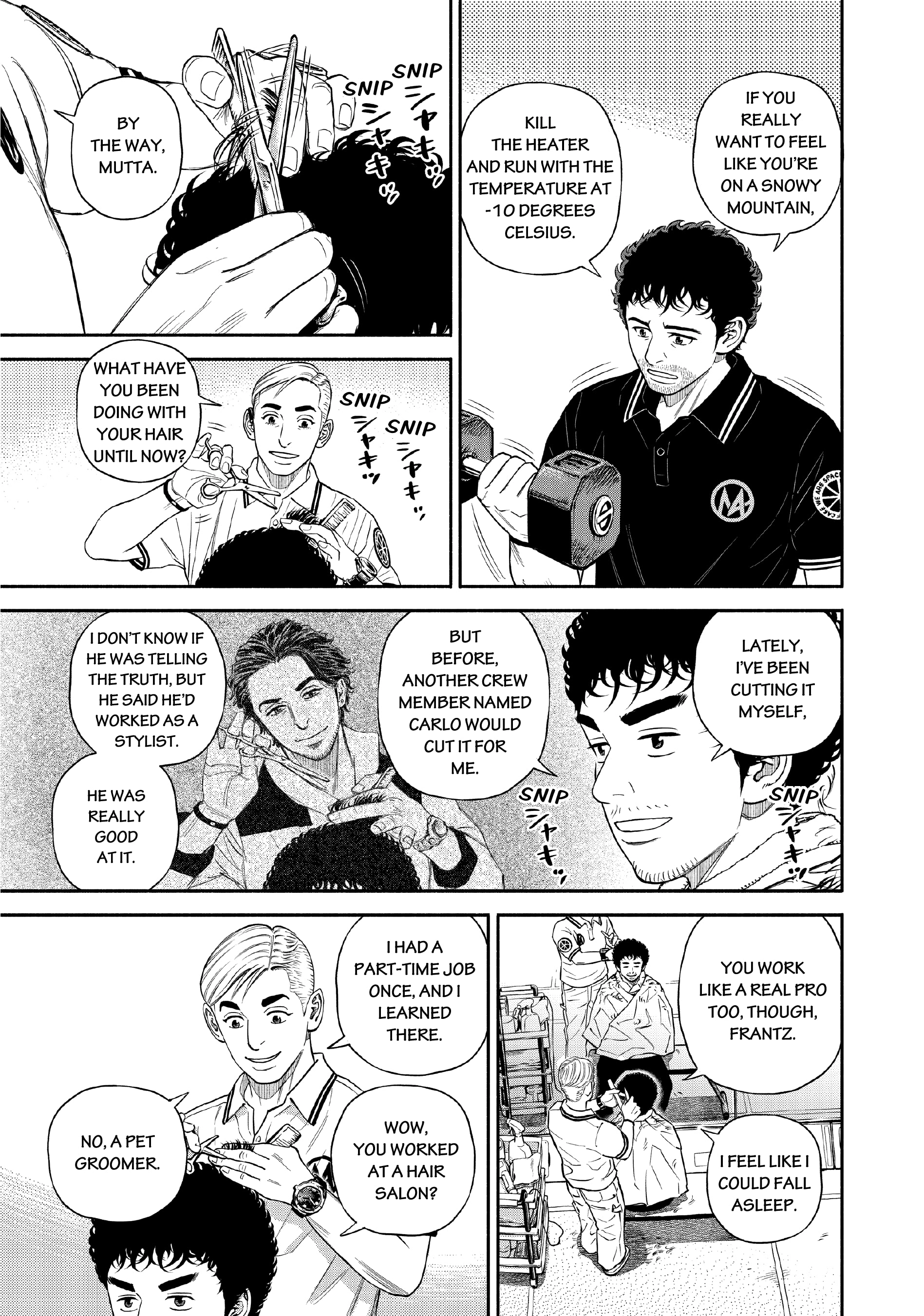 Uchuu Kyoudai - Digital Colored Comics Chapter 388 page 7 - 
