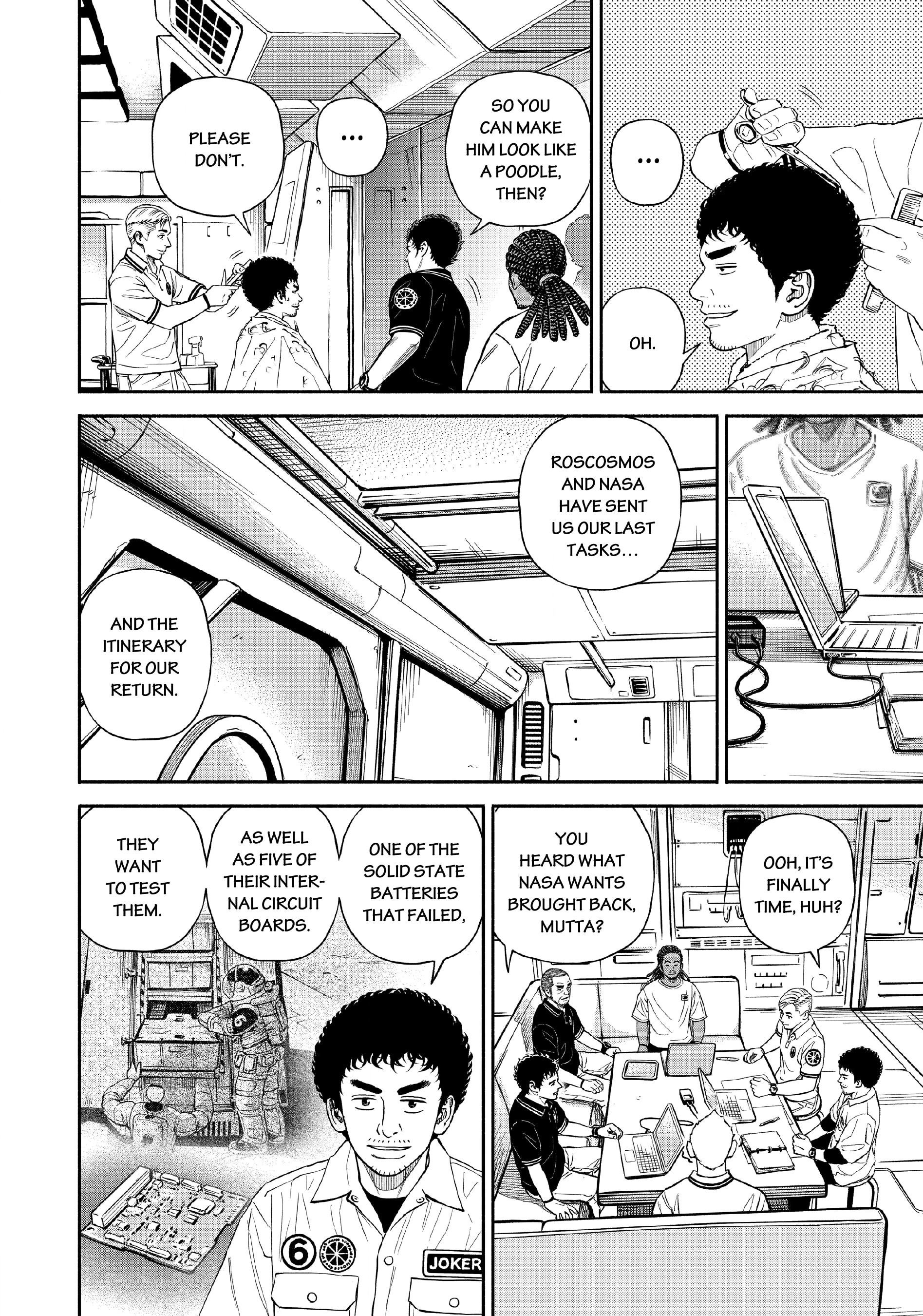 Uchuu Kyoudai - Digital Colored Comics Chapter 388 page 8 - 