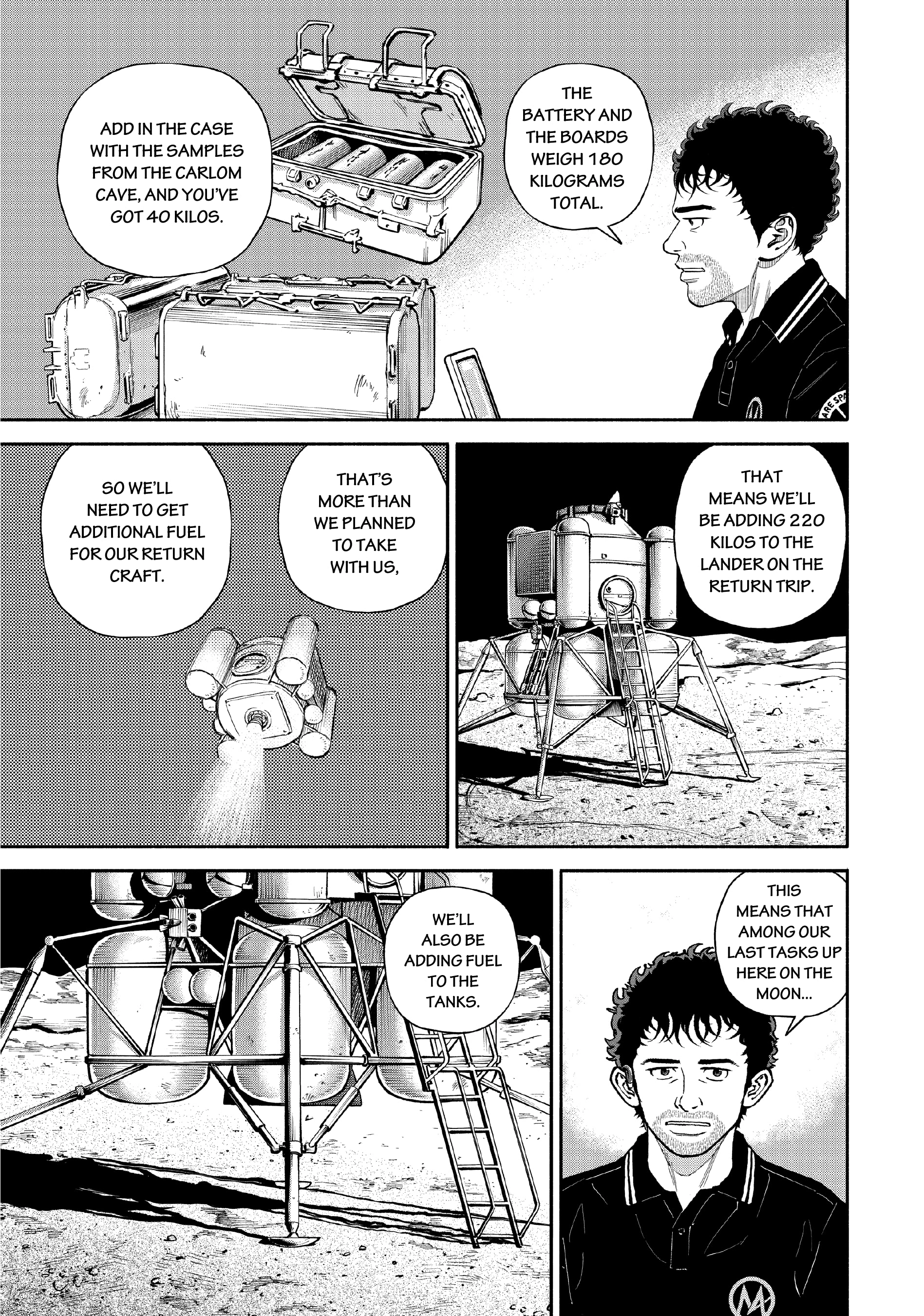 Uchuu Kyoudai - Digital Colored Comics Chapter 388 page 9 - 