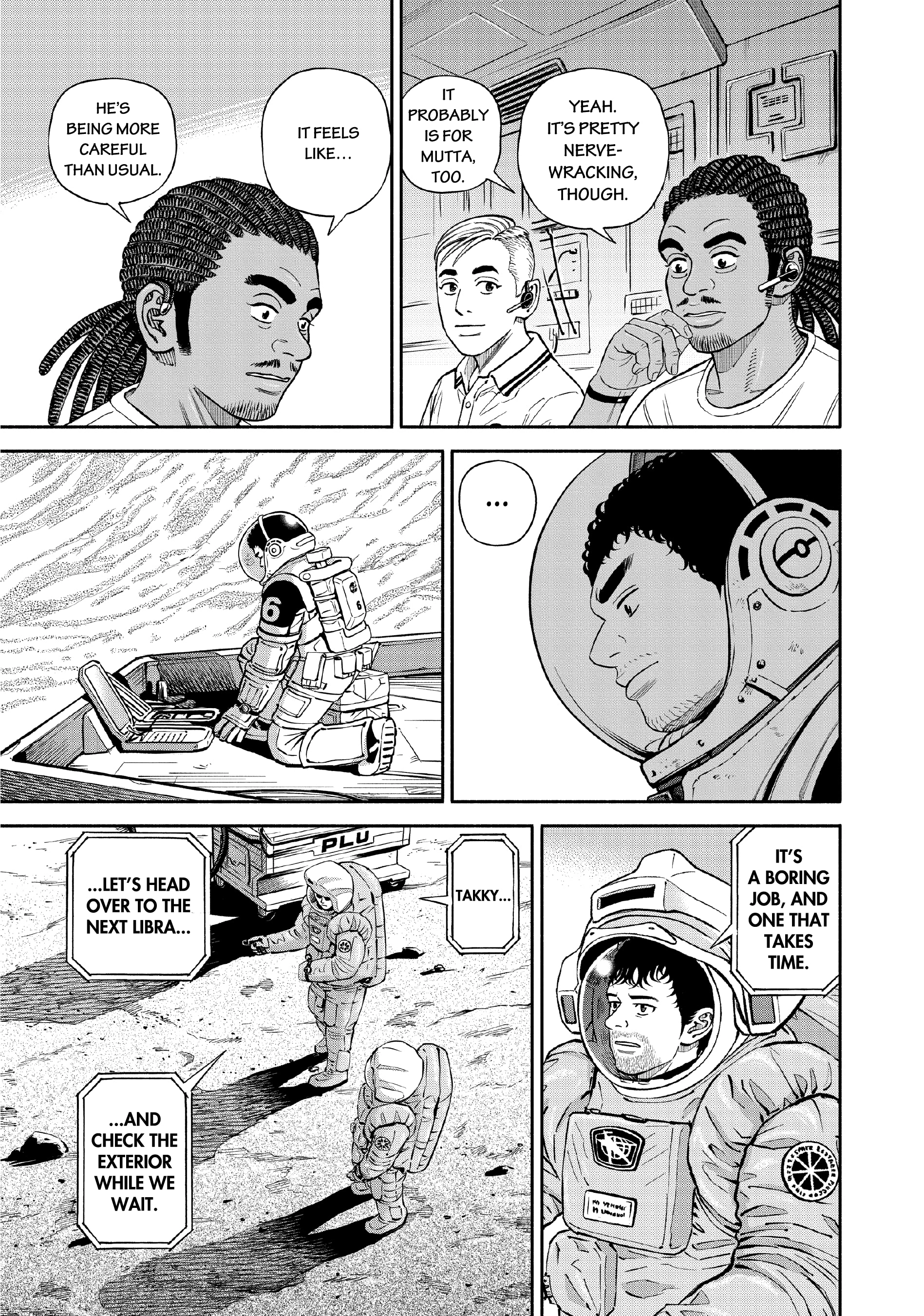 Uchuu Kyoudai - Digital Colored Comics Chapter 389 page 11 - 