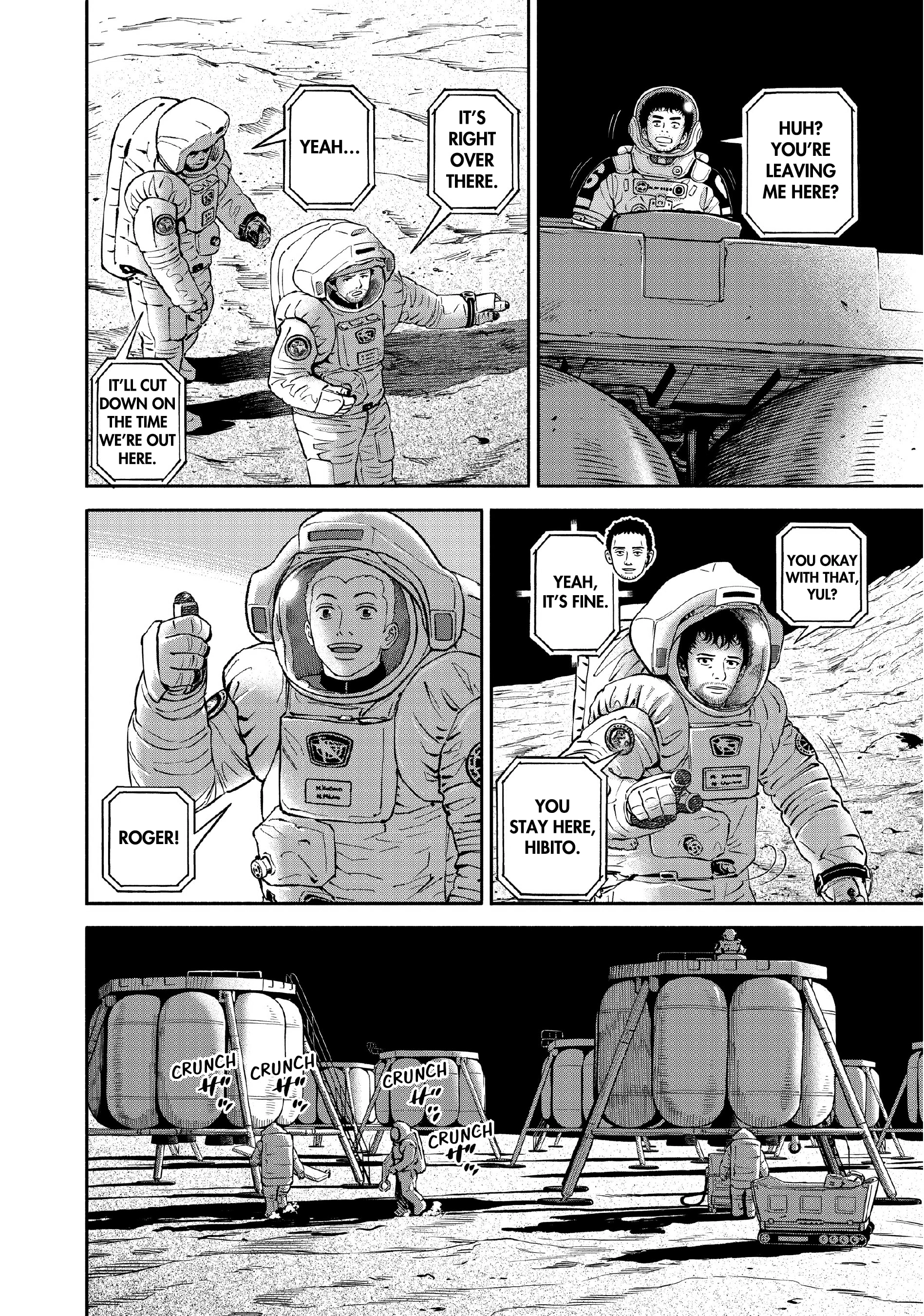 Uchuu Kyoudai - Digital Colored Comics Chapter 389 page 12 - 