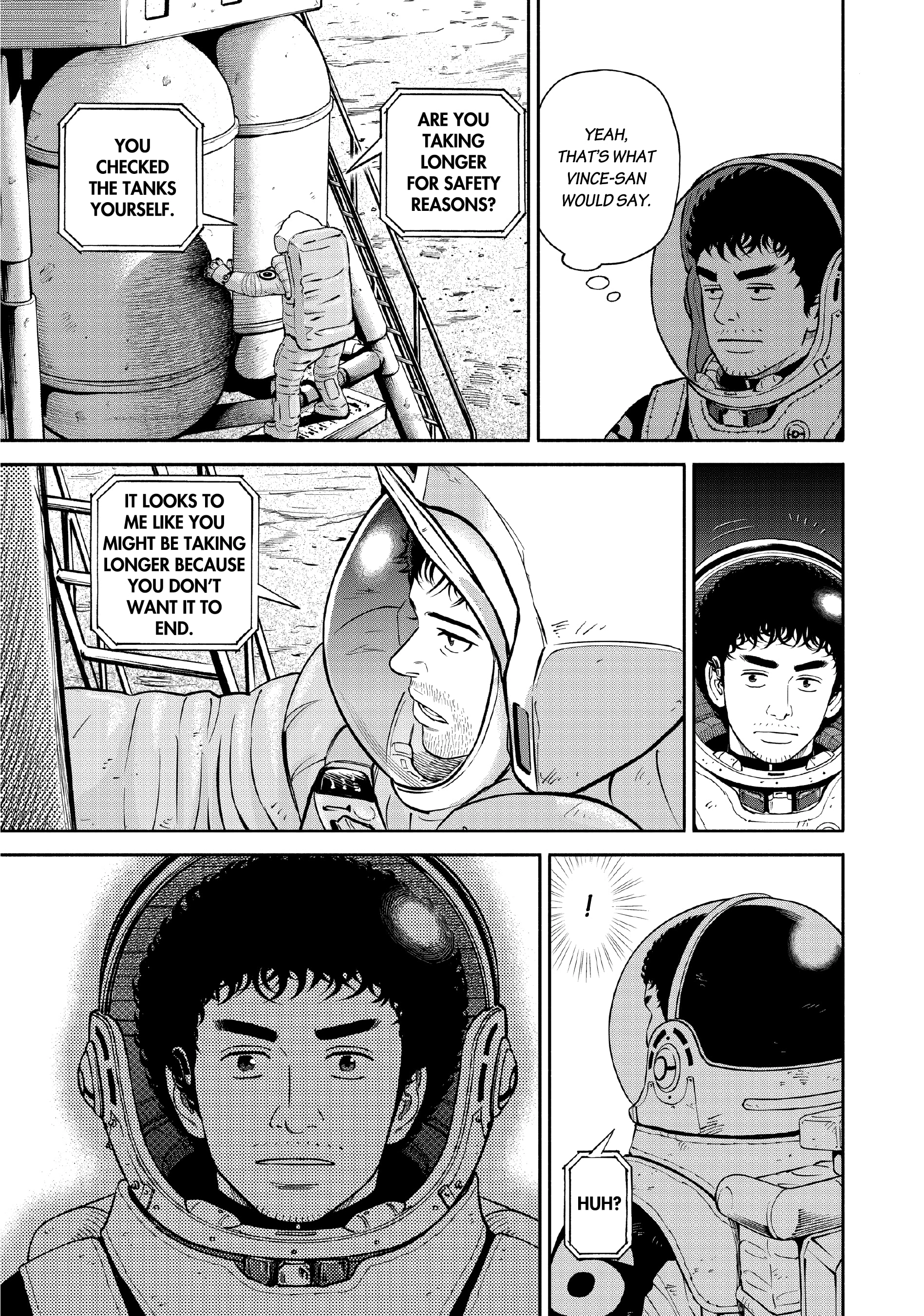 Uchuu Kyoudai - Digital Colored Comics Chapter 389 page 15 - 