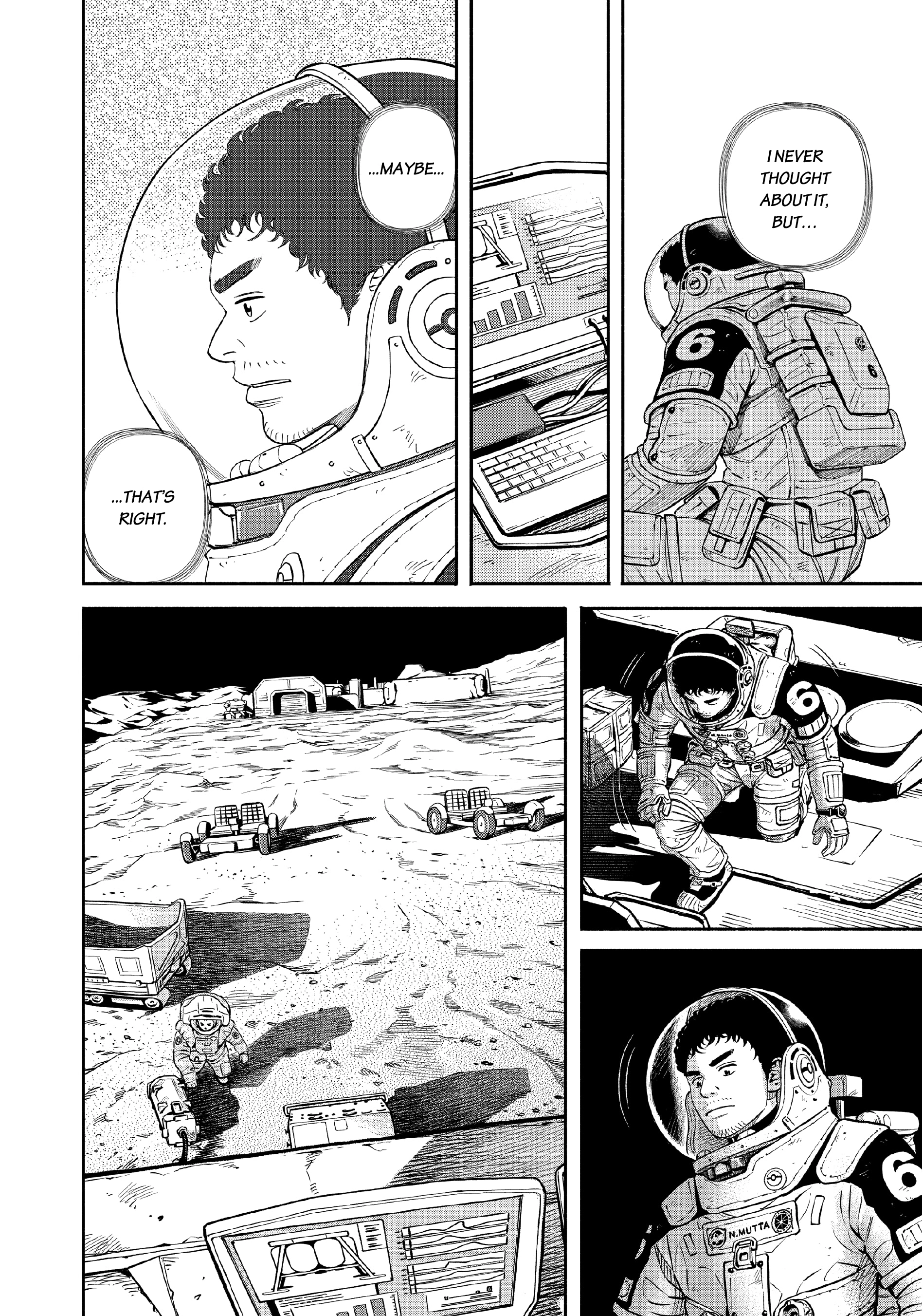 Uchuu Kyoudai - Digital Colored Comics Chapter 389 page 16 - 